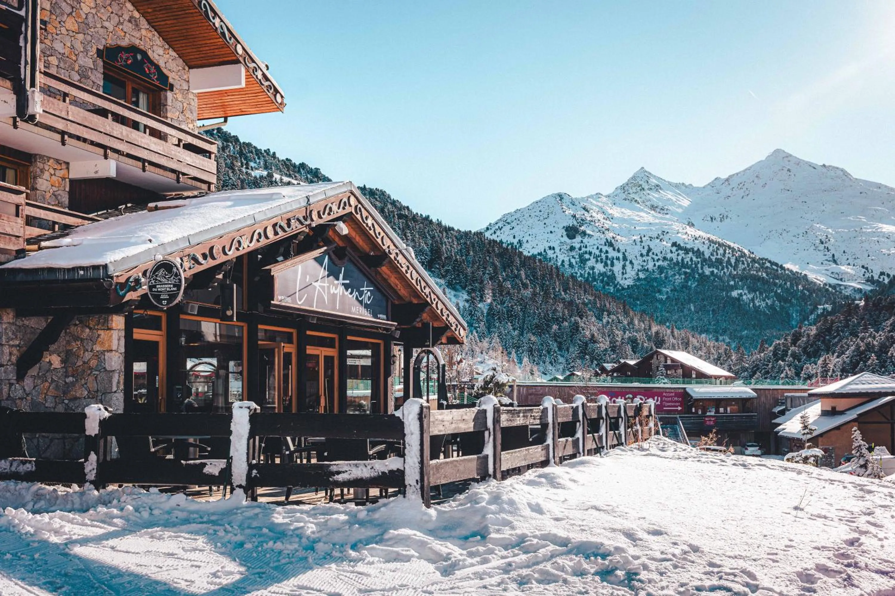 Property building in Hotel Mont Vallon