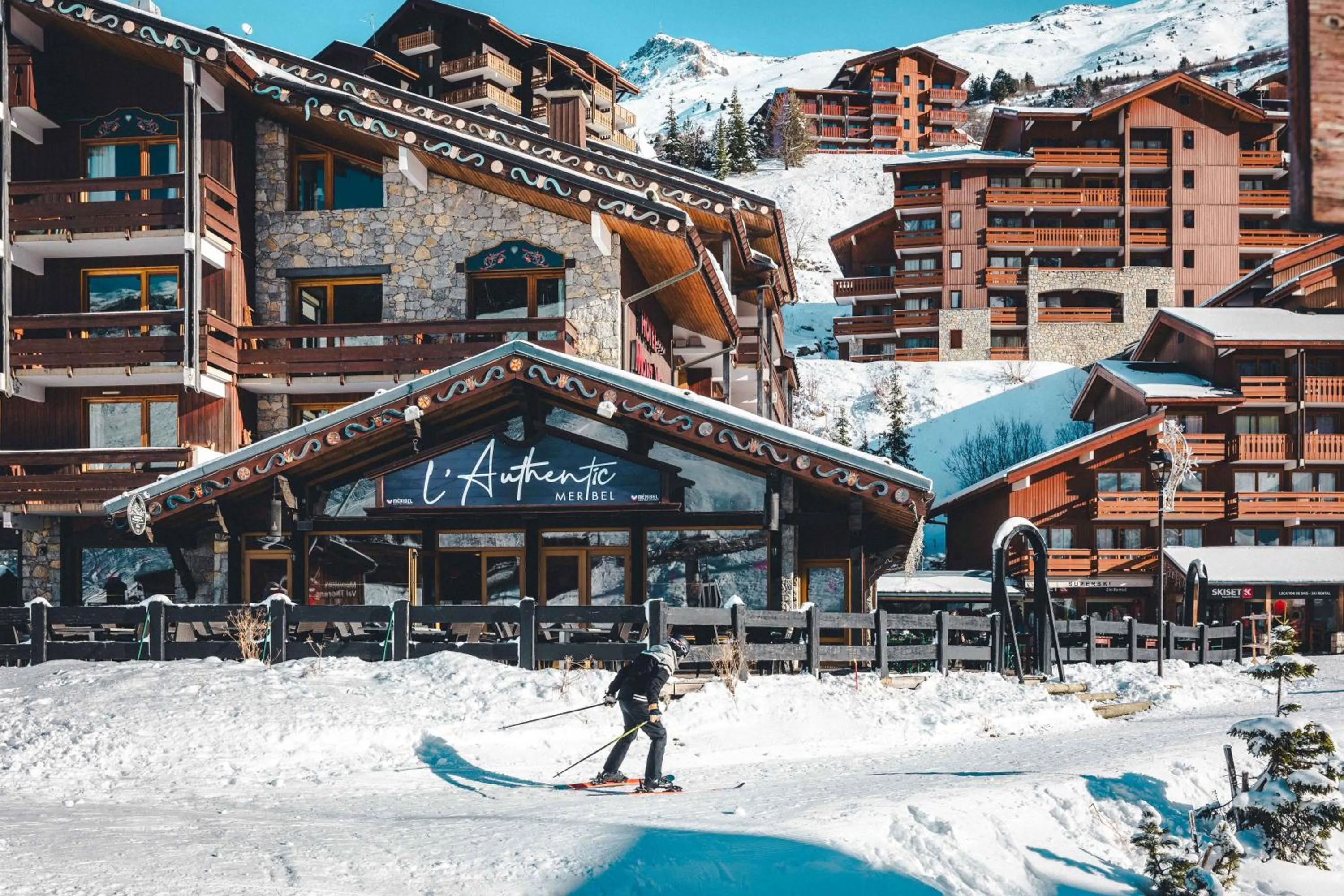 Property building in Hotel Mont Vallon