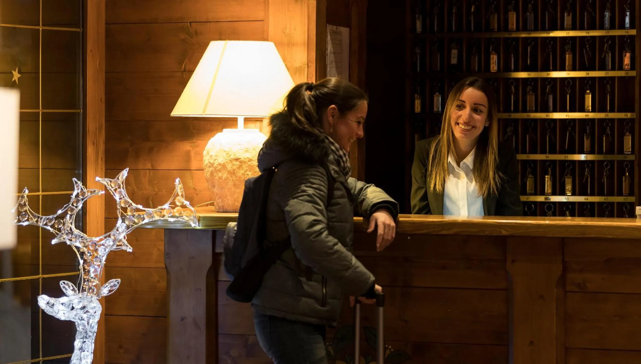 Lobby or reception in Hotel Mont Vallon