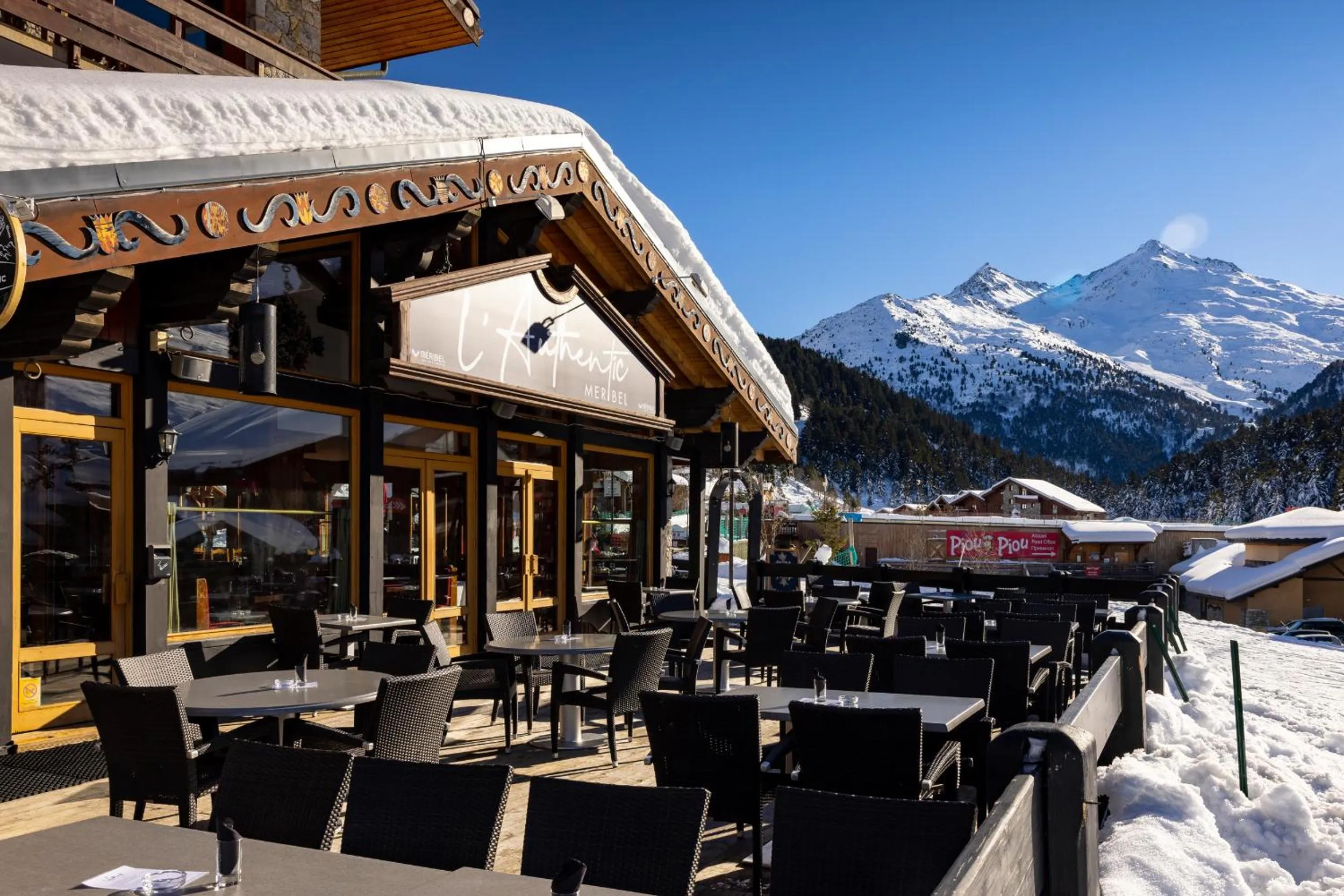 Mountain view in Hotel Mont Vallon