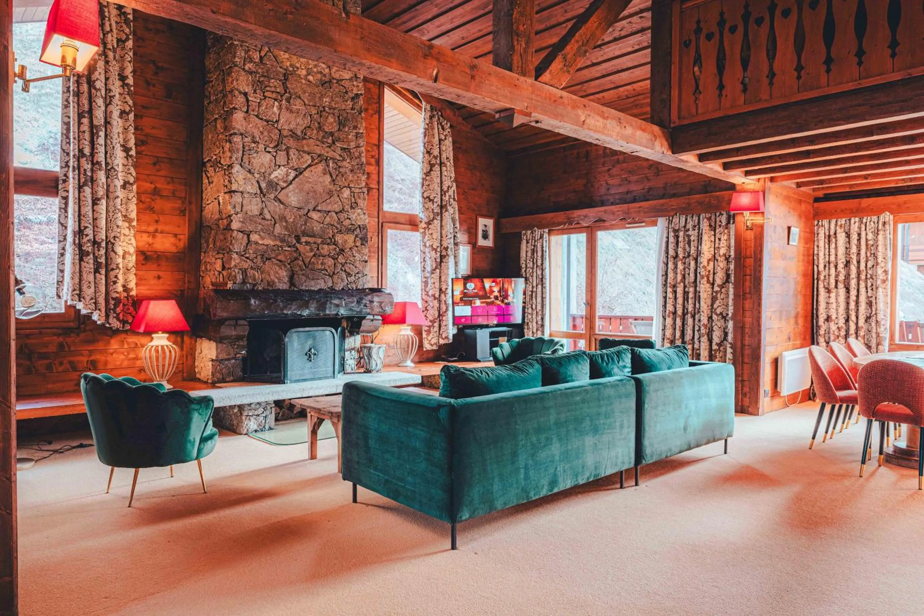 Living room in Hotel Mont Vallon