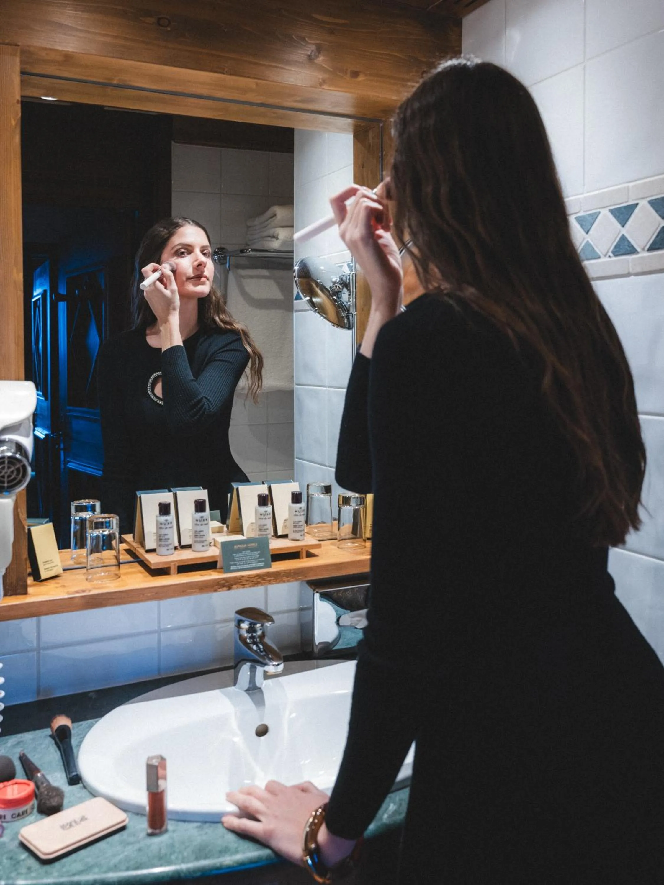 Bathroom in Hotel Mont Vallon