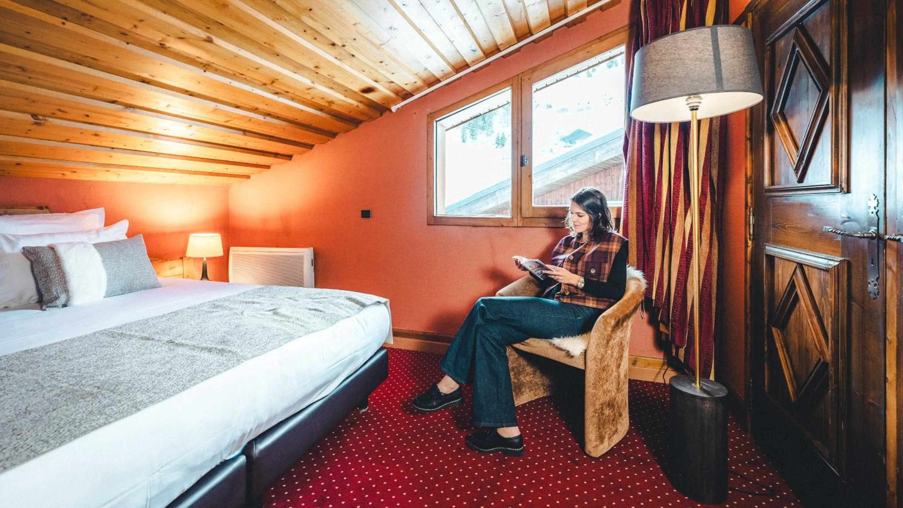 Bed in Hotel Mont Vallon