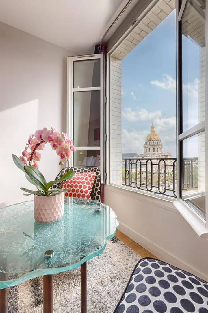 View (from property/room) in Hotel de France Invalides