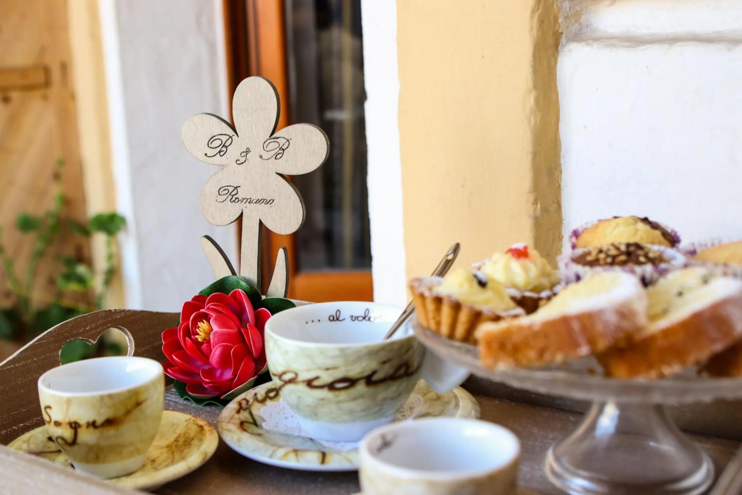 Food close-up in Romano B&B