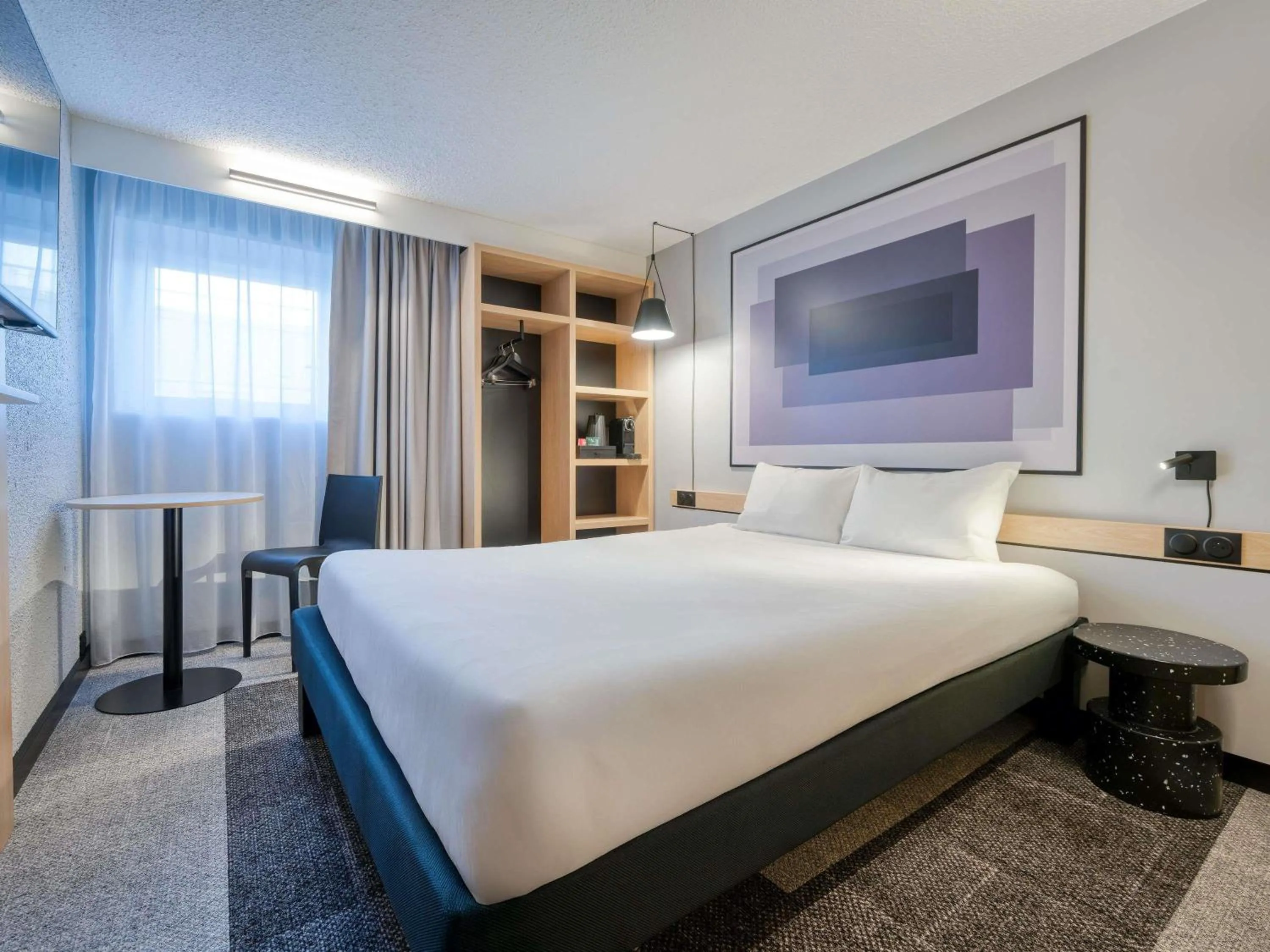 Bedroom, Bed in Ibis Orly Chevilly Tram 7