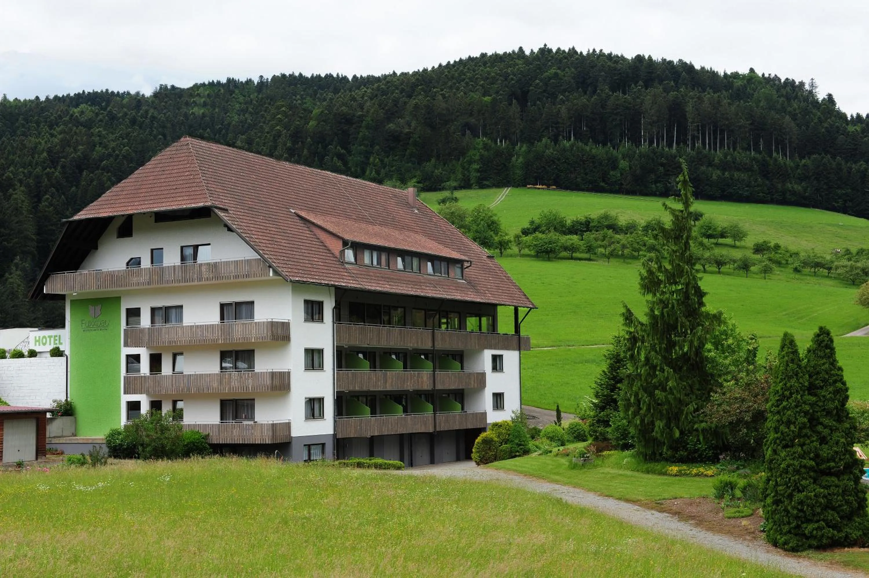 Property building in Hotel Fuxxbau