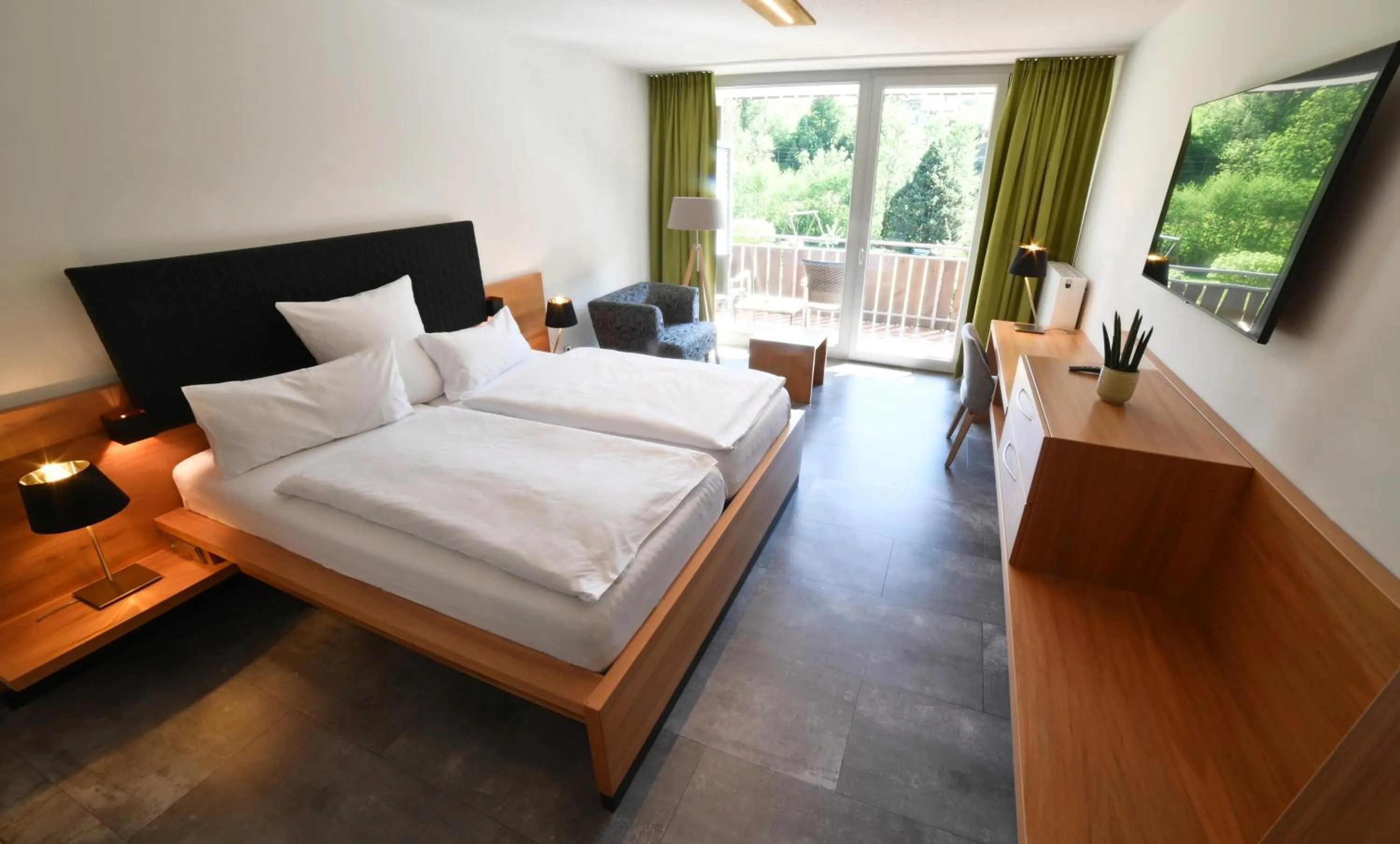 Photo of the whole room, Bed in Hotel Fuxxbau