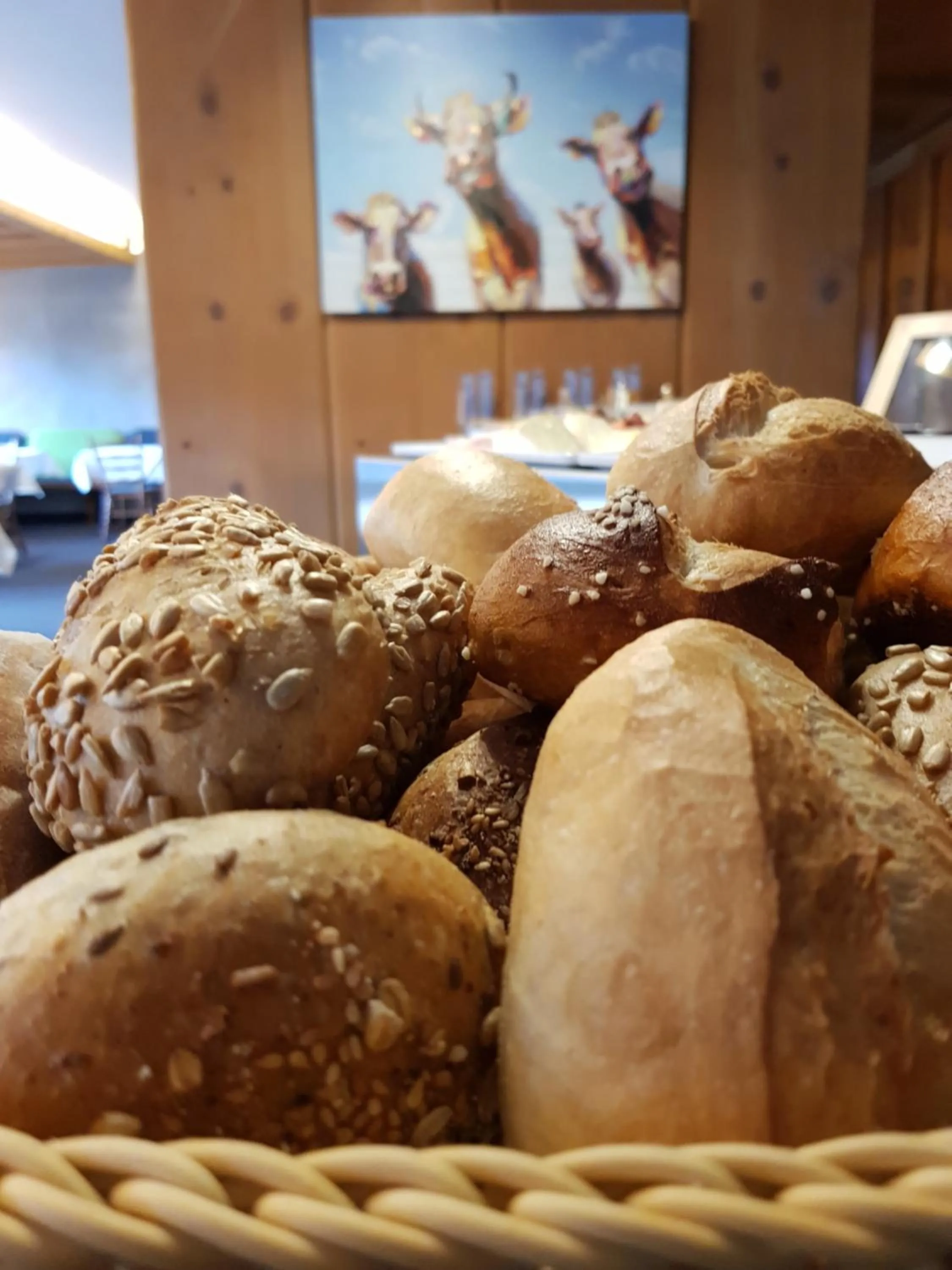 Buffet breakfast in Hotel Fuxxbau