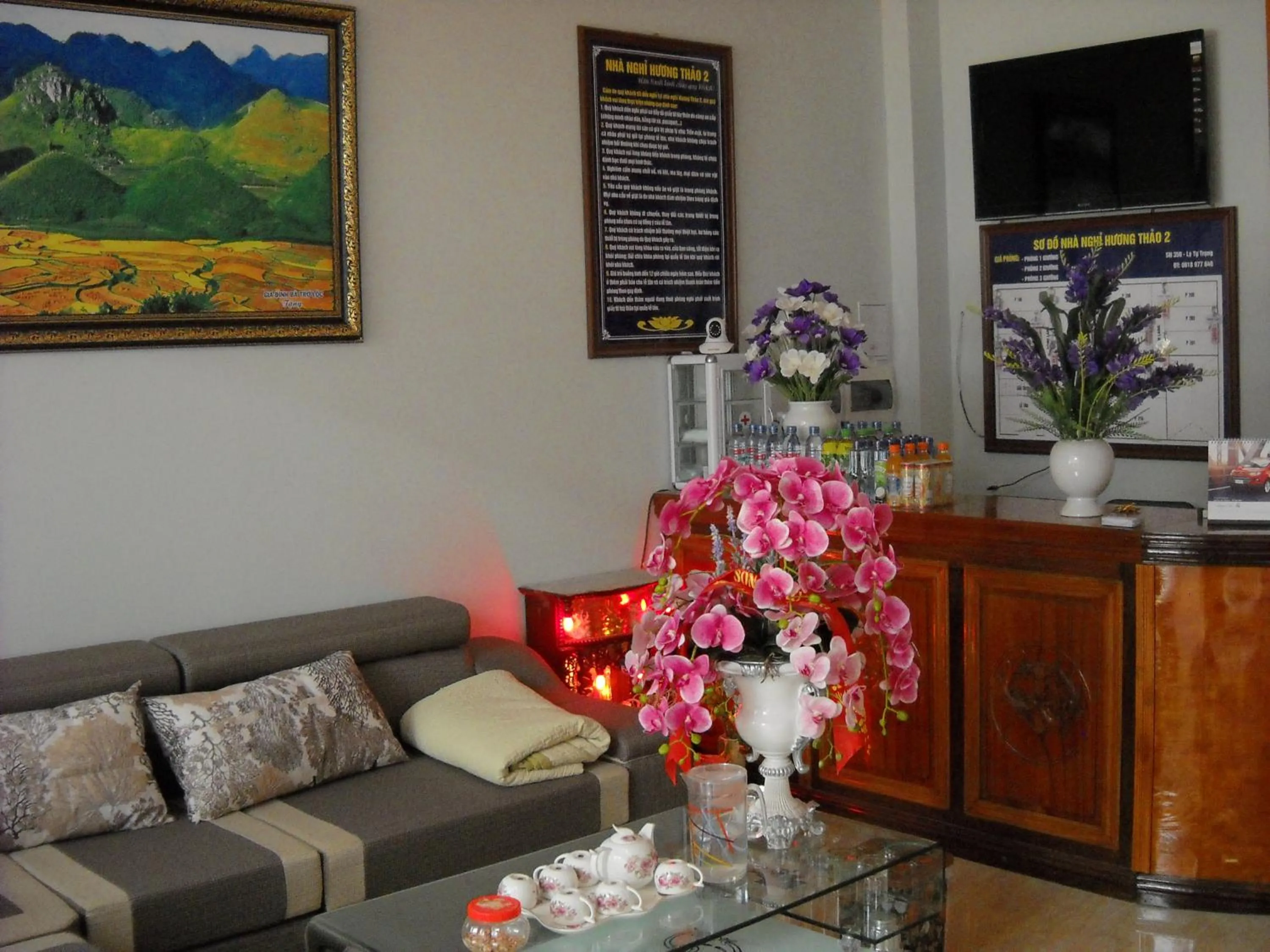 Lobby or reception in Huong Thao 2 Hotel