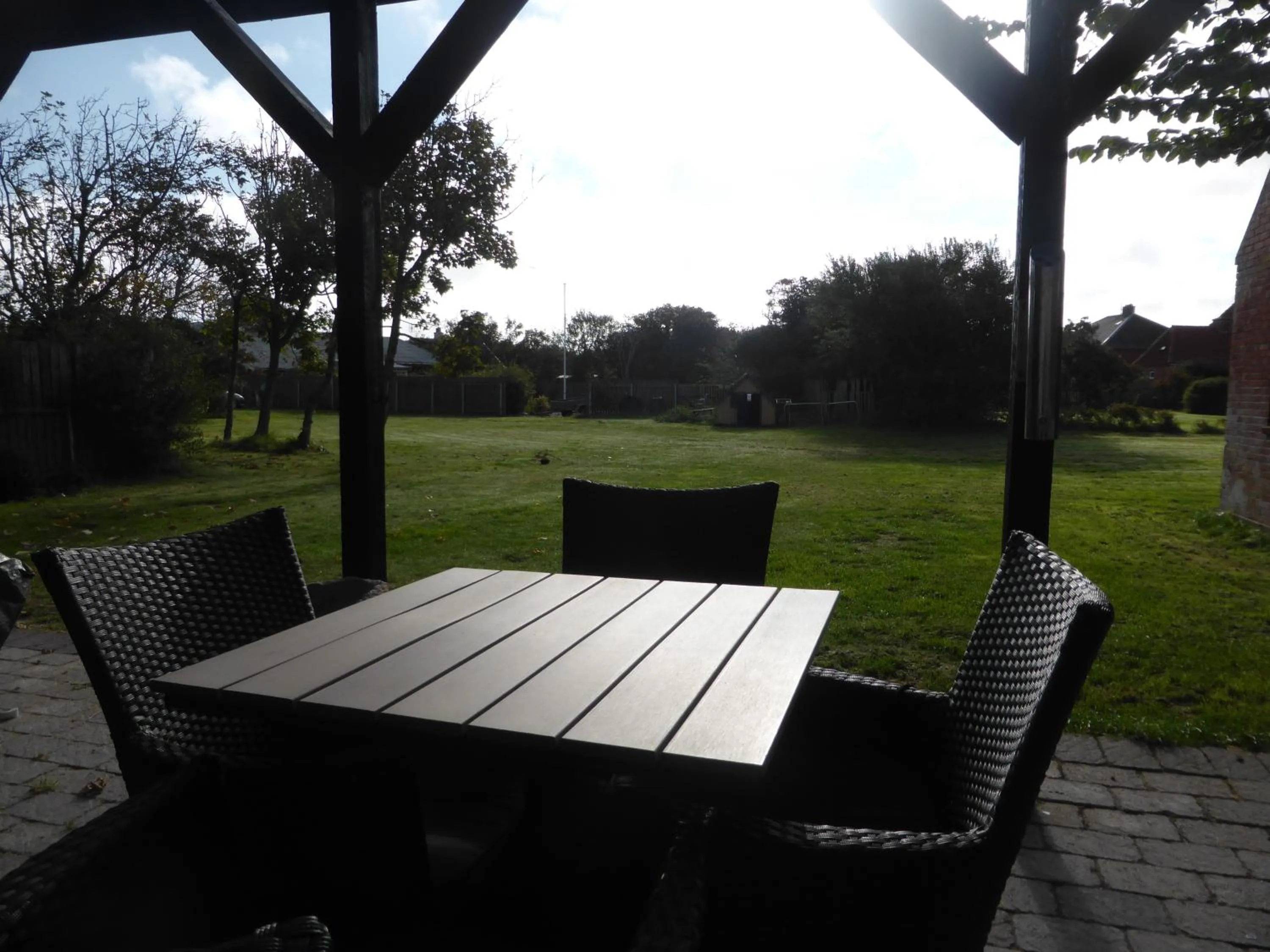 Garden view in Harboøre Hotel