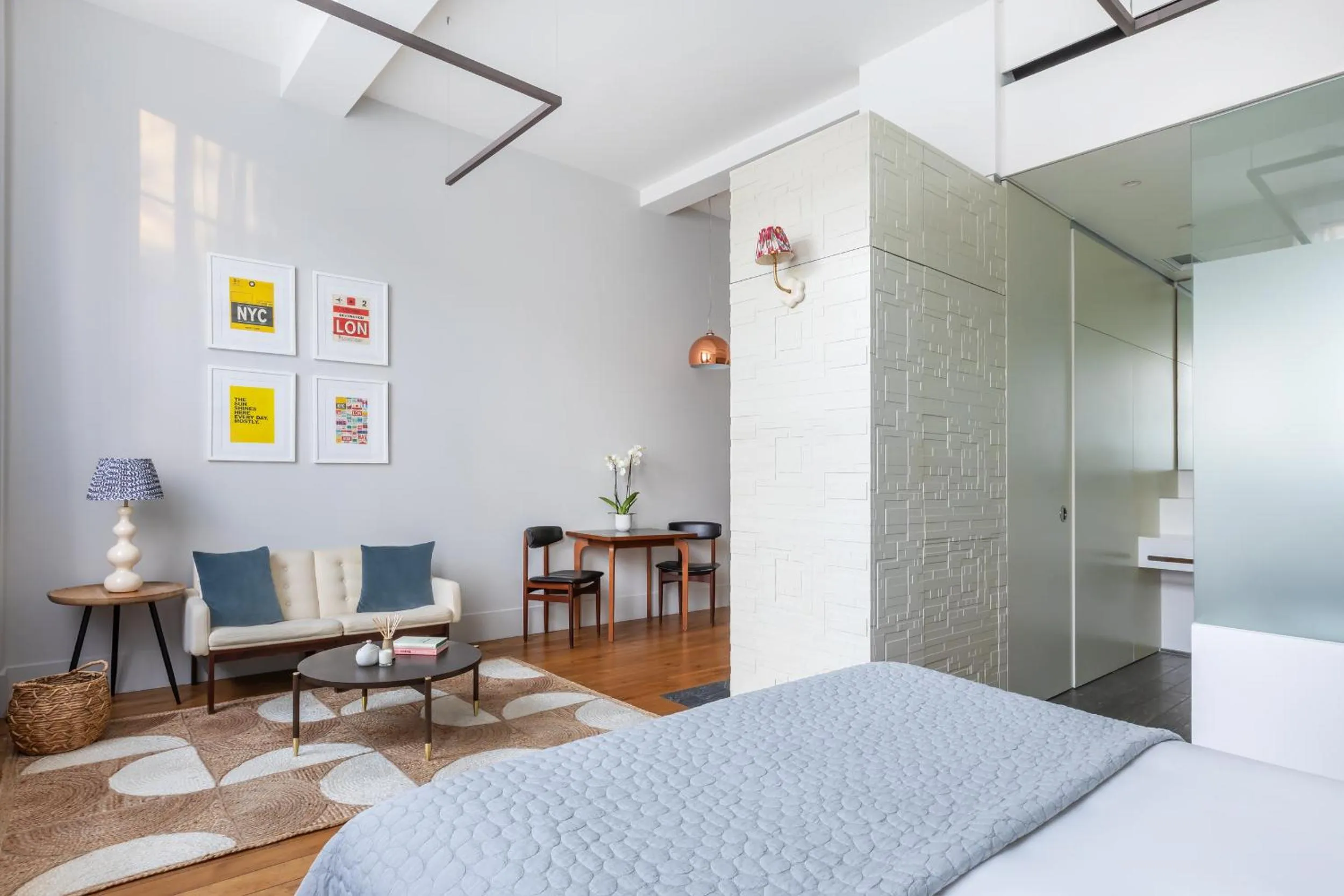 Bedroom, Bed in Town Hall Hotel - Shoreditch