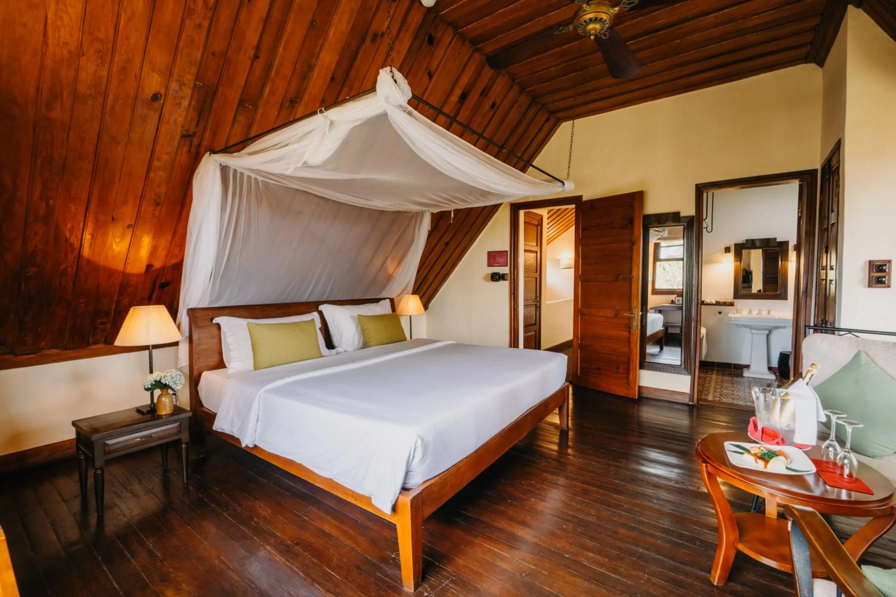 Bedroom, Bed in Ana Mandara Villas Dalat Resort & Spa