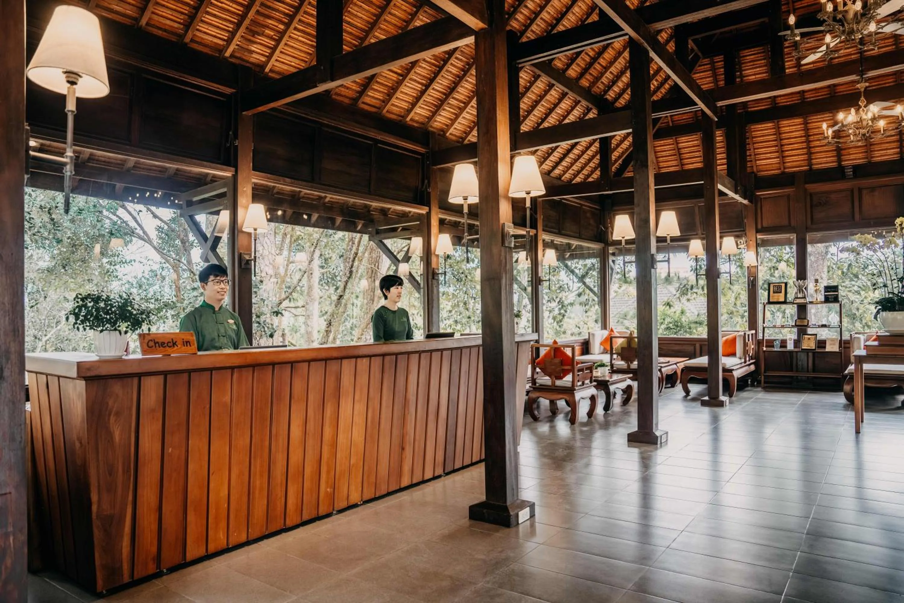 Lobby or reception in Ana Mandara Villas Dalat Resort & Spa