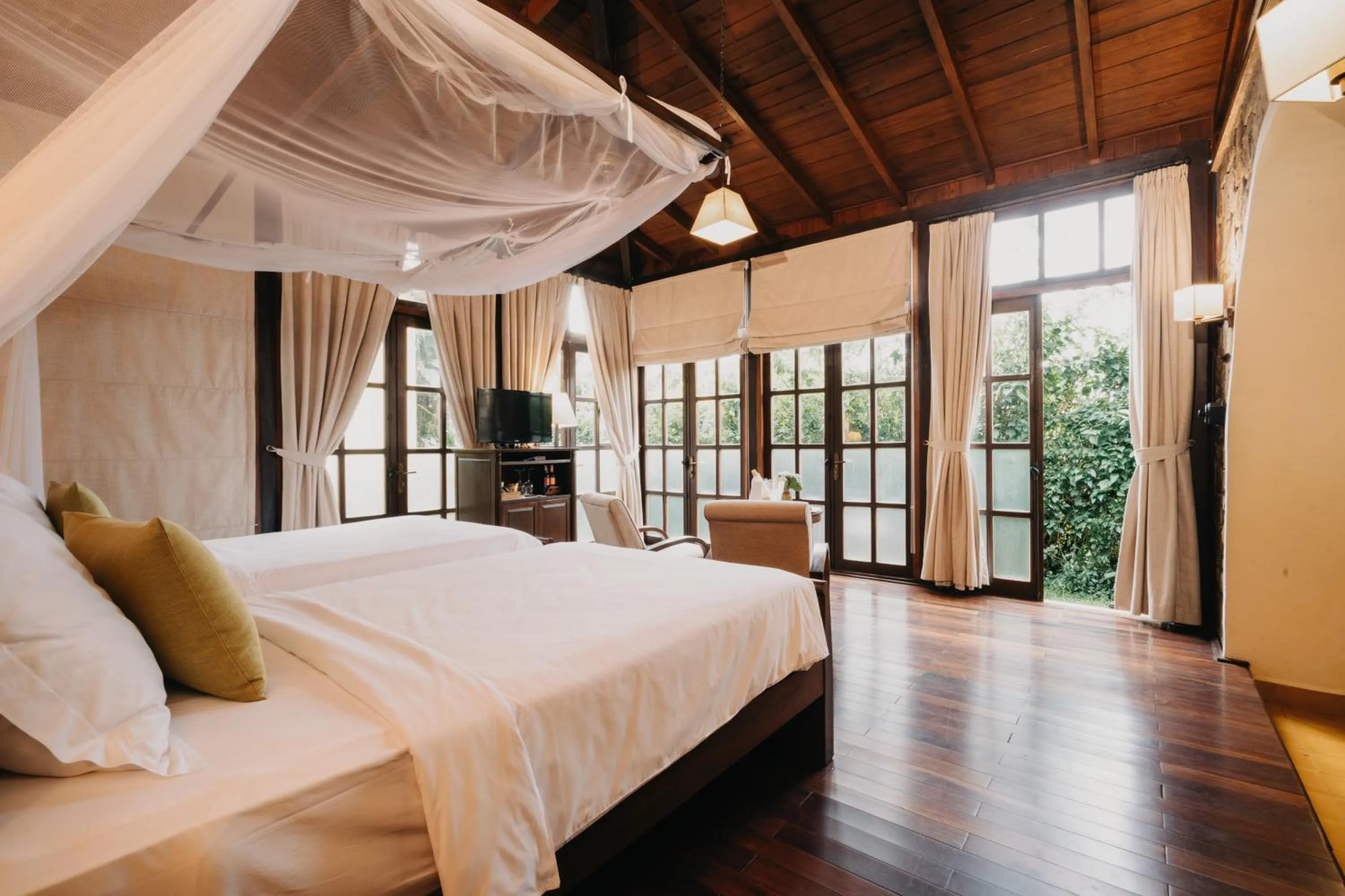 Bedroom, Bed in Ana Mandara Villas Dalat Resort & Spa