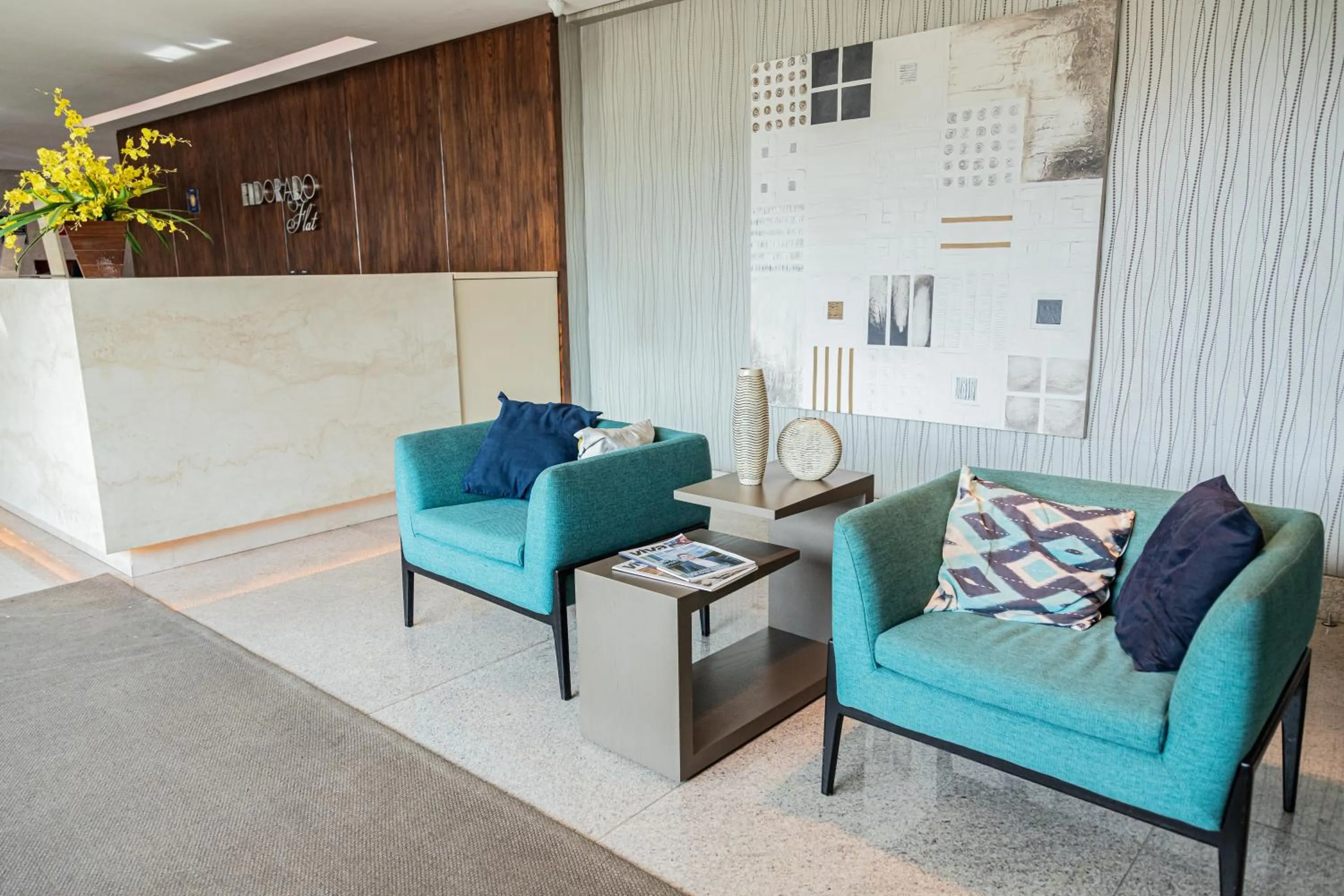 Lobby or reception in Hotel Eldorado Flat