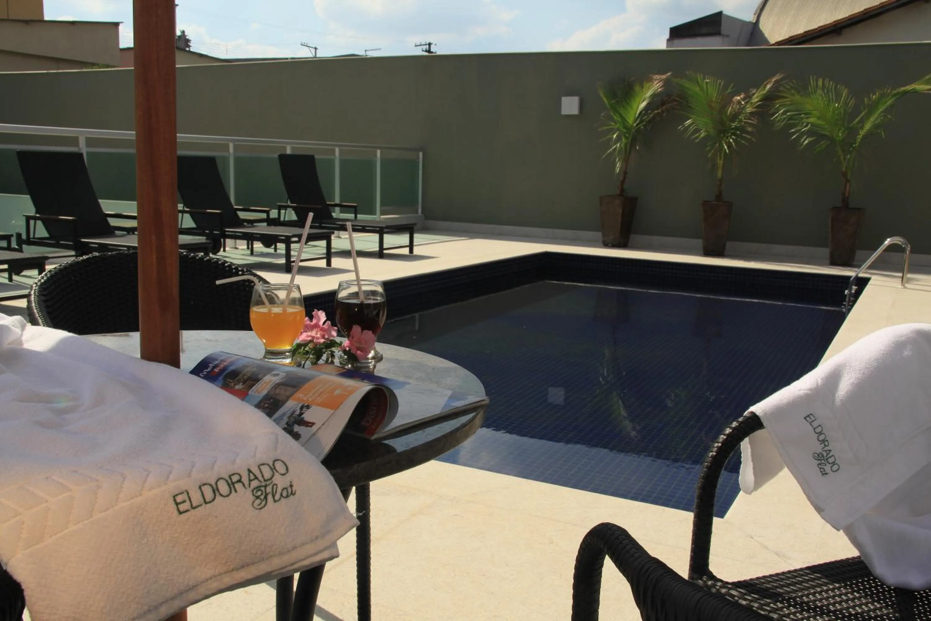 Swimming pool in Hotel Eldorado Flat