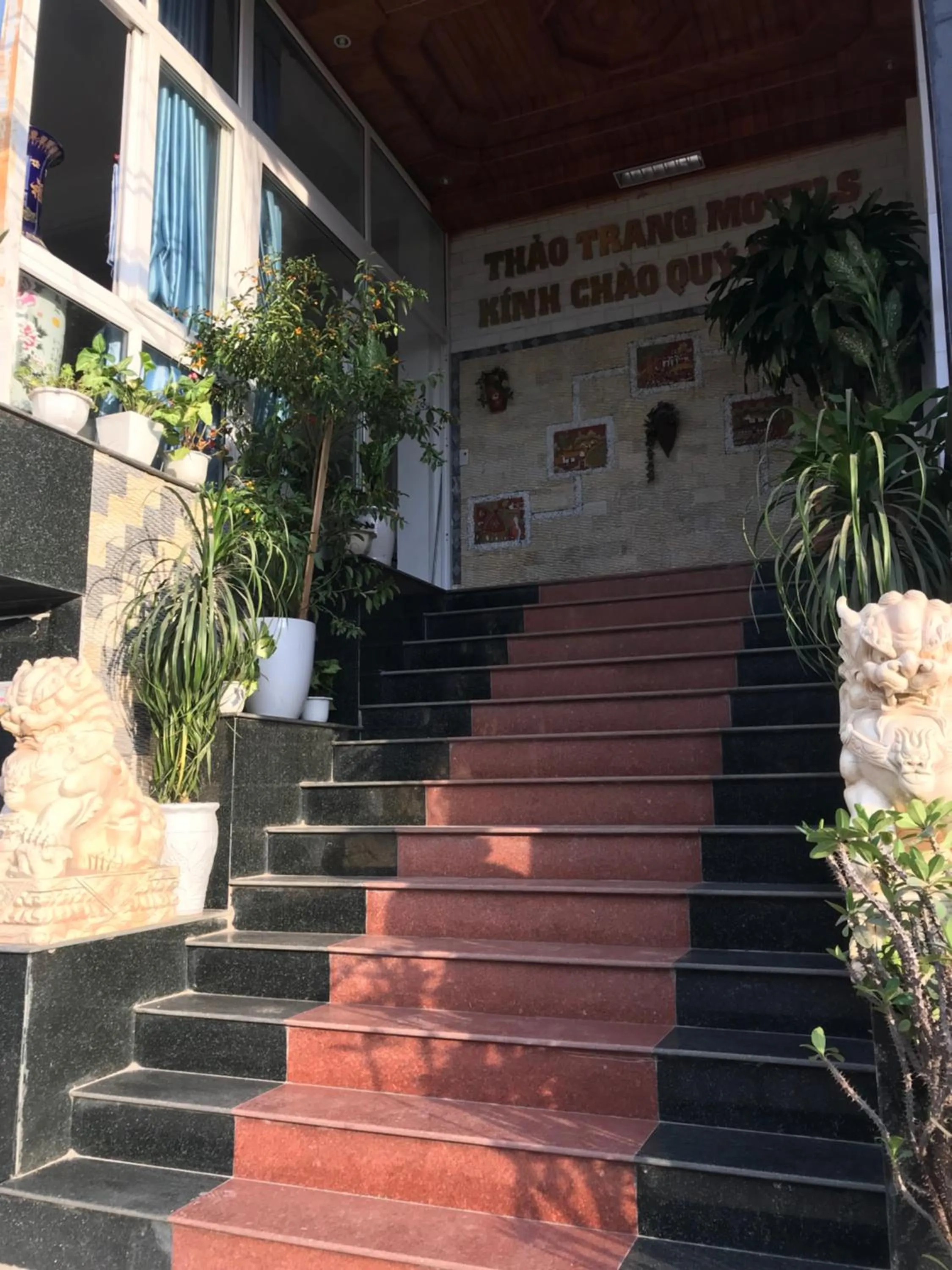 Facade/entrance in Thao Trang Hotel