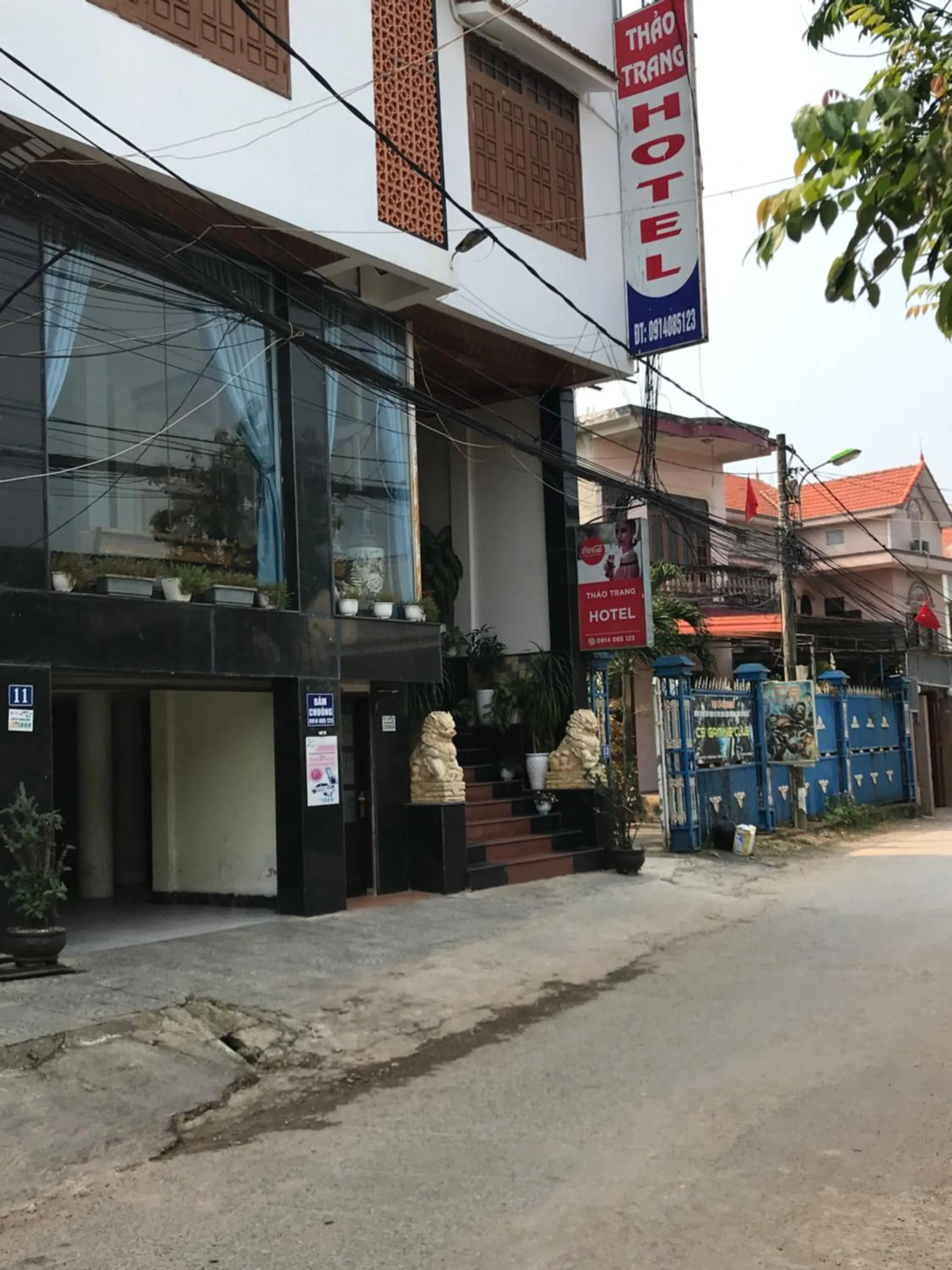 Property building in Thao Trang Hotel