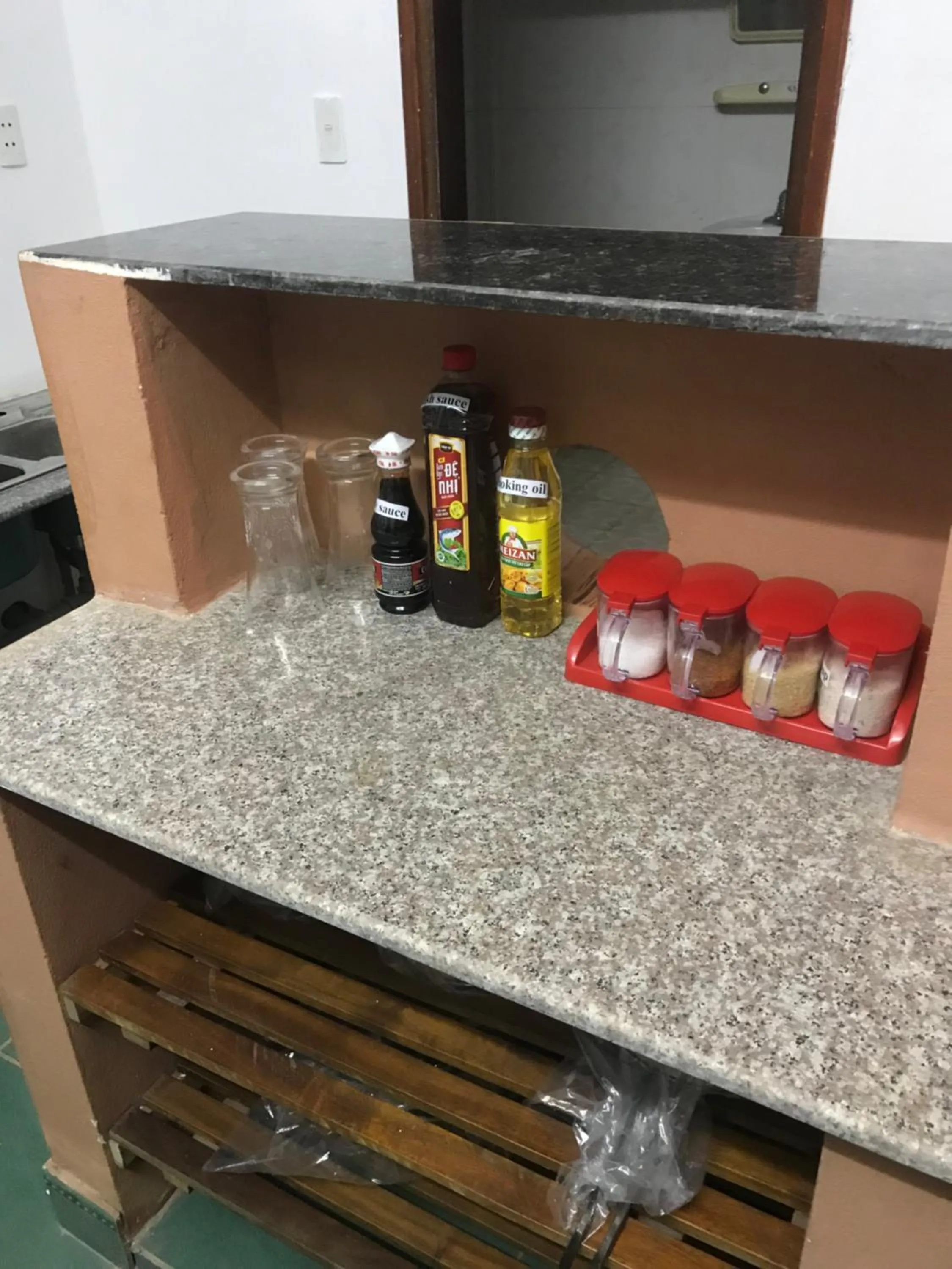 Food close-up in Thao Trang Hotel