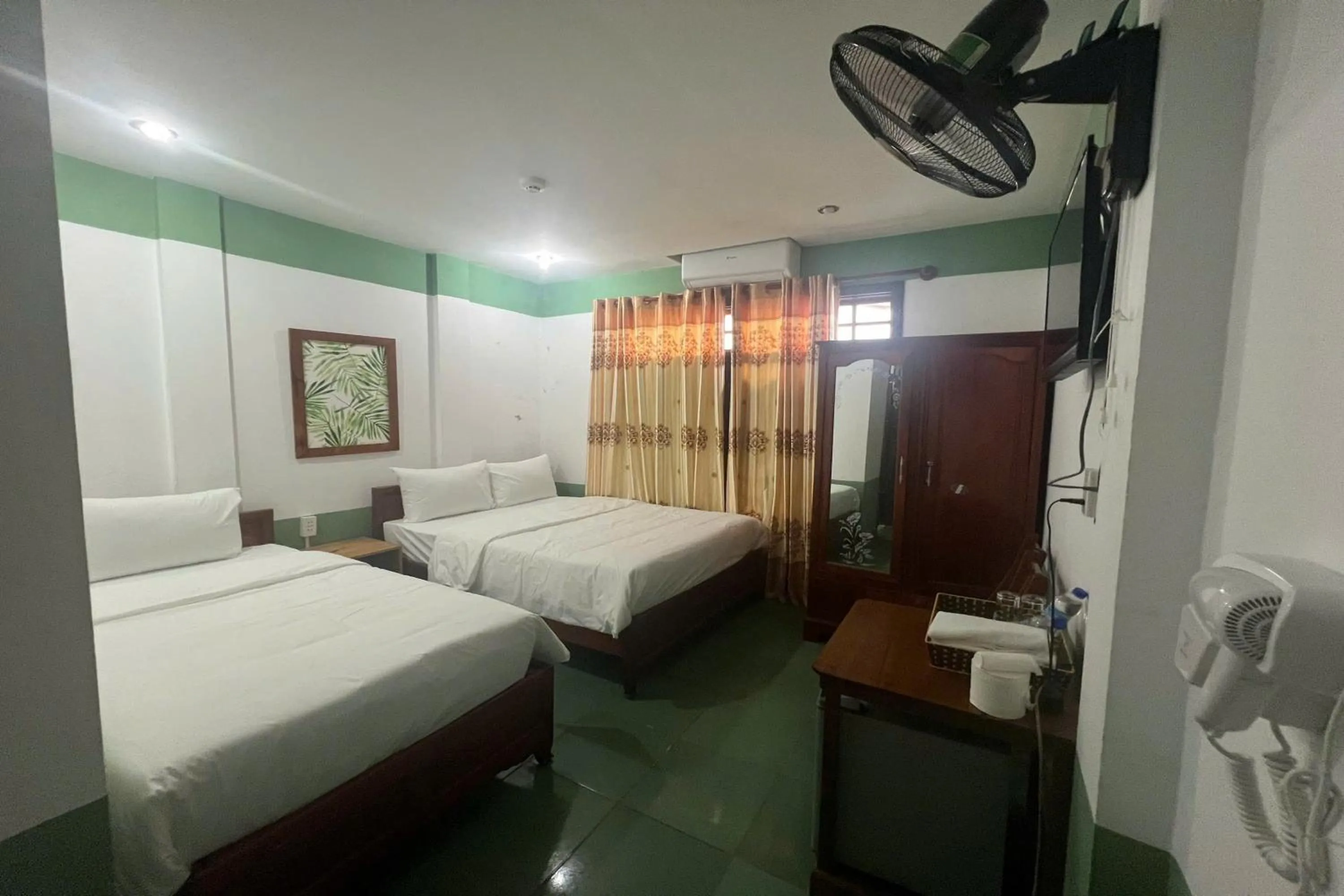 Bed in Thao Trang Hotel