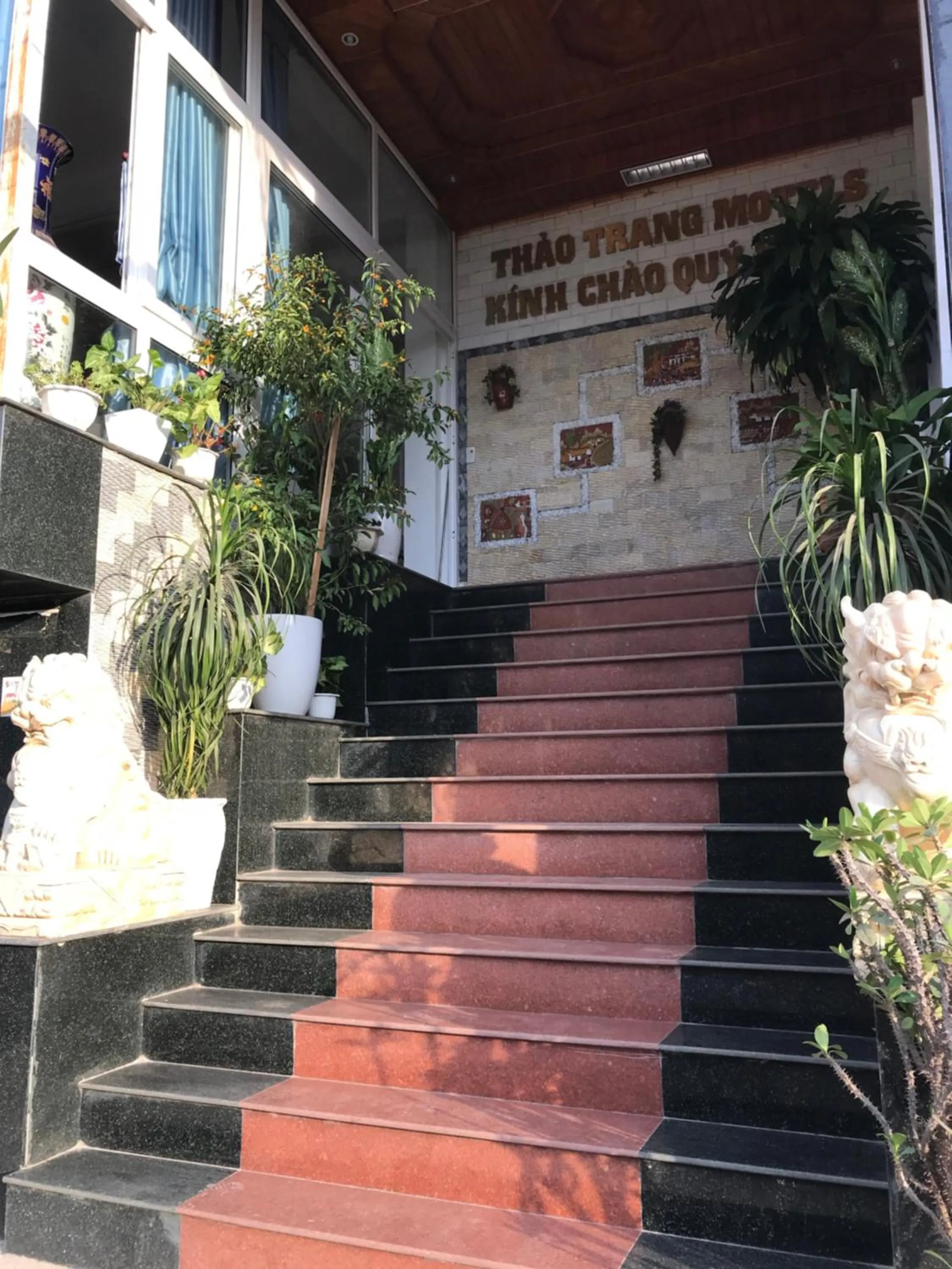 Facade/entrance in Thao Trang Hotel