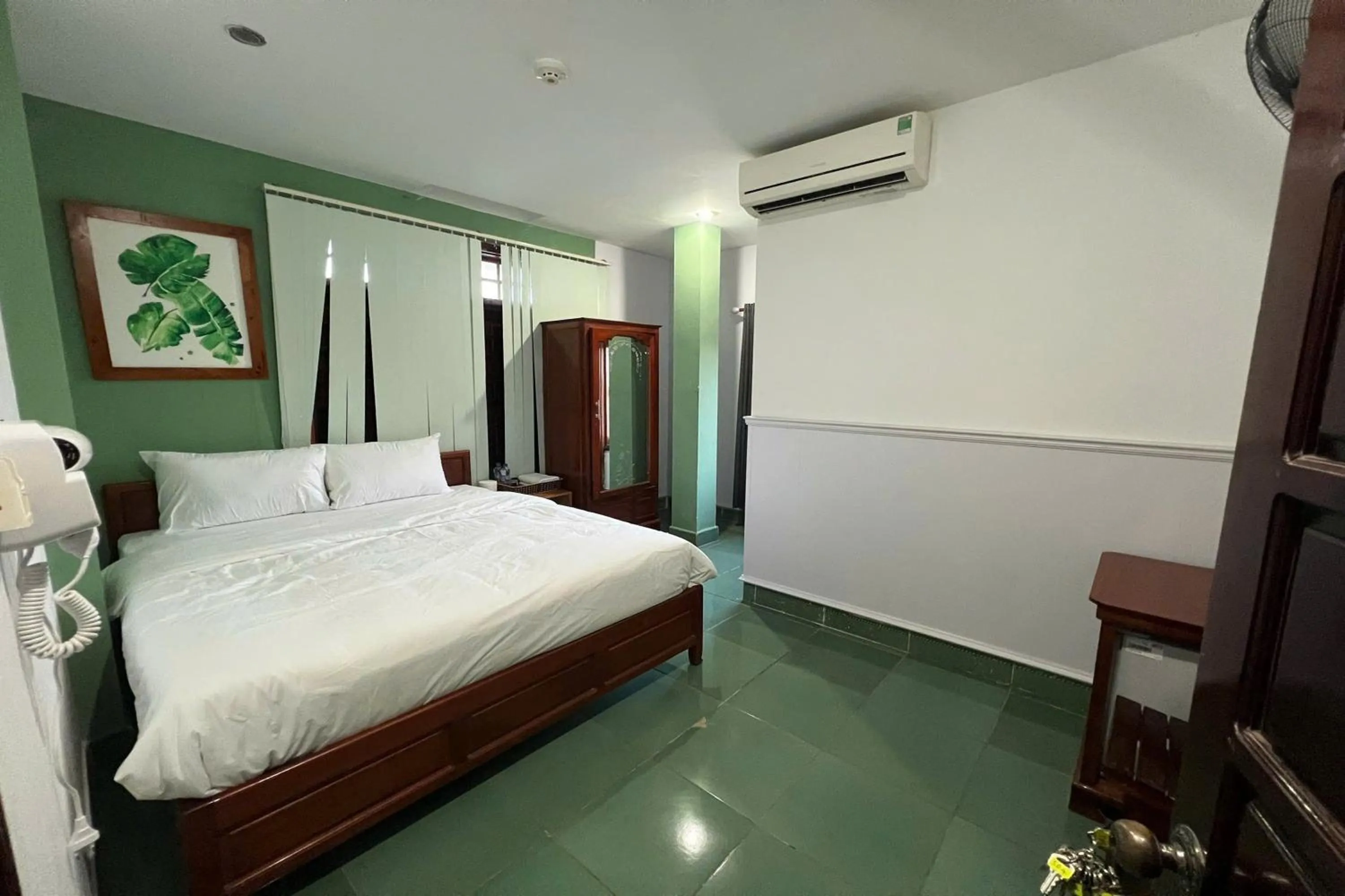 Bed in Thao Trang Hotel