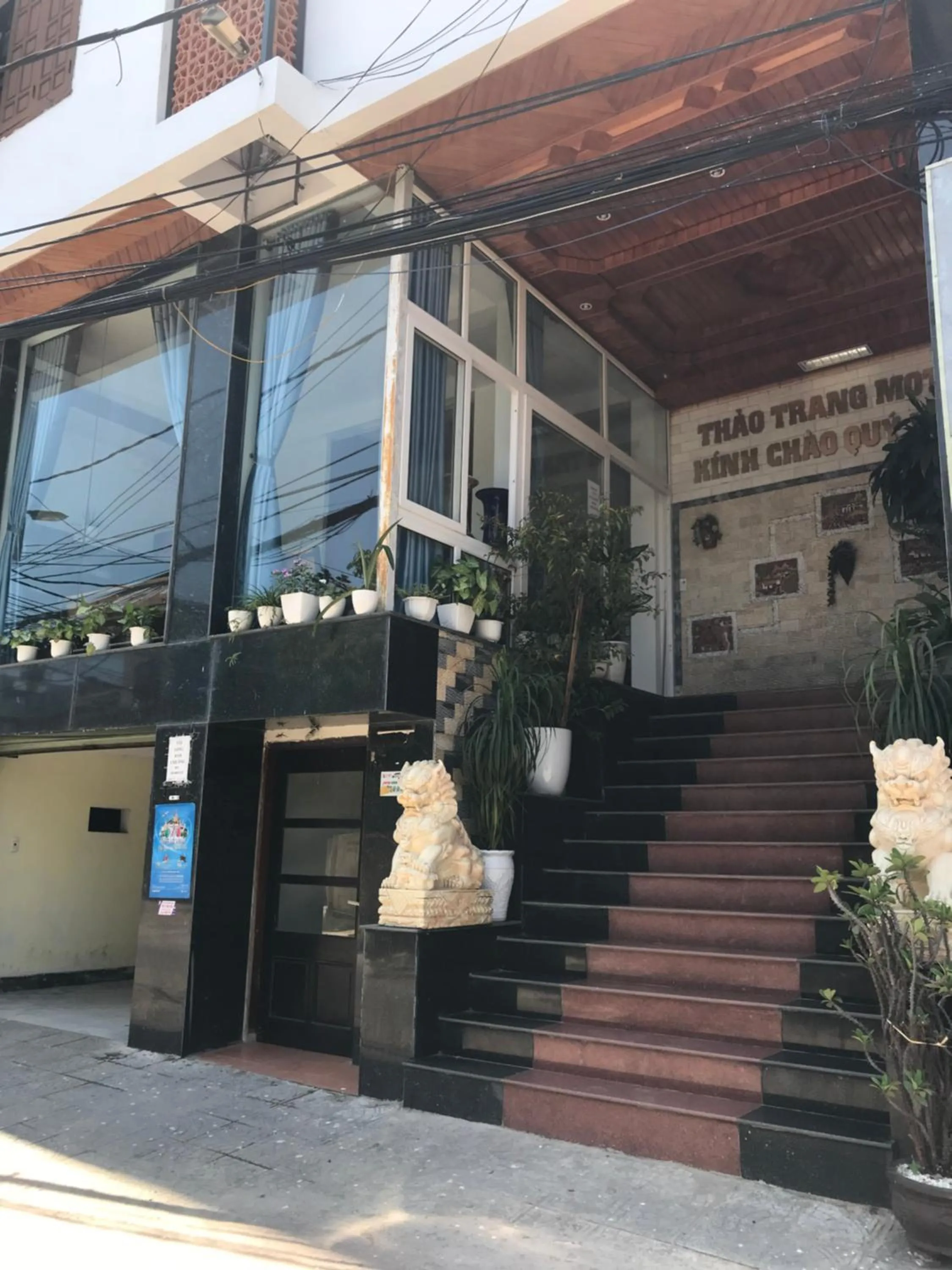 Facade/entrance in Thao Trang Hotel