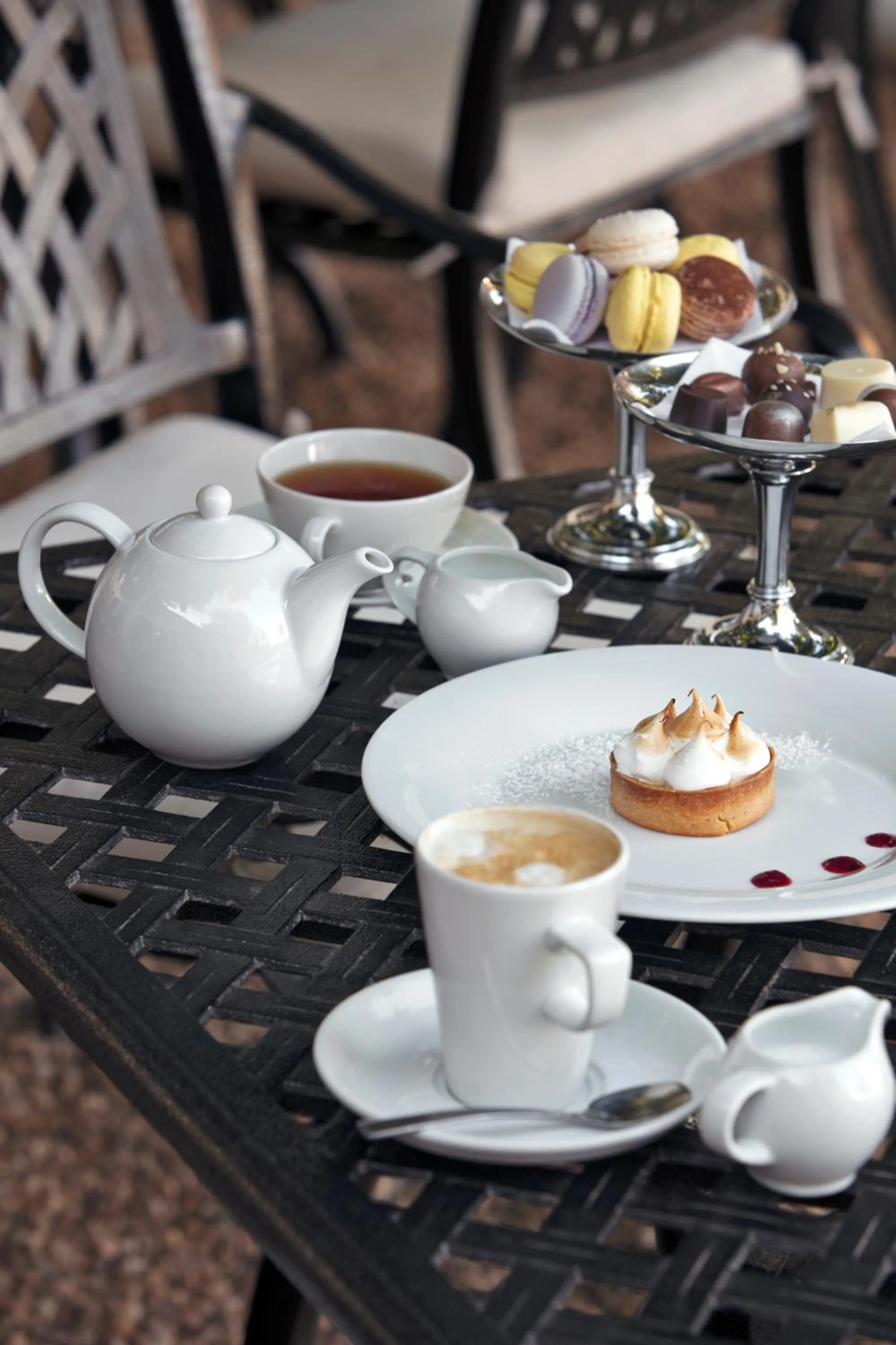 Patio in ASARA Wine Estate & Hotel