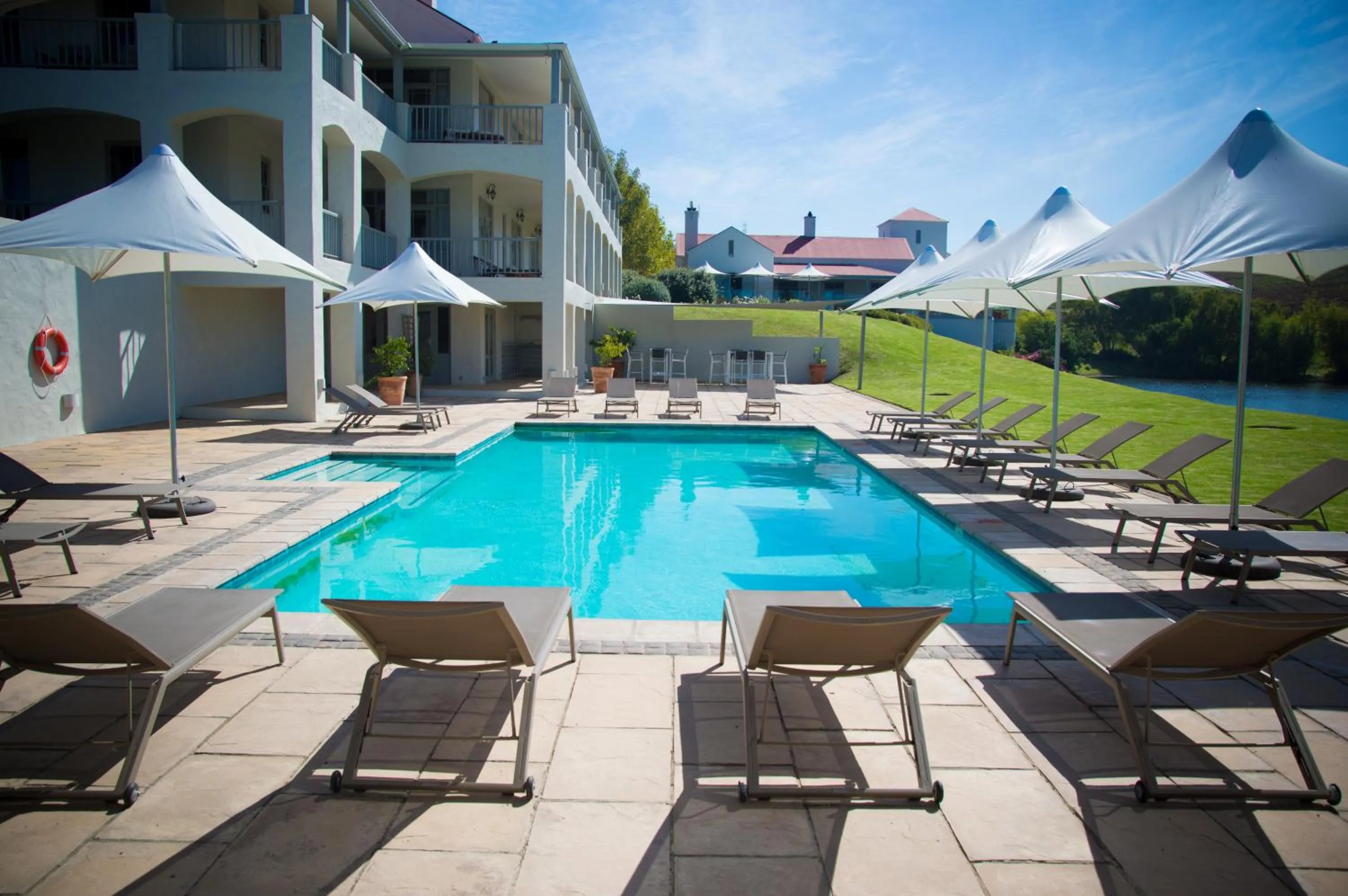Swimming pool in ASARA Wine Estate & Hotel