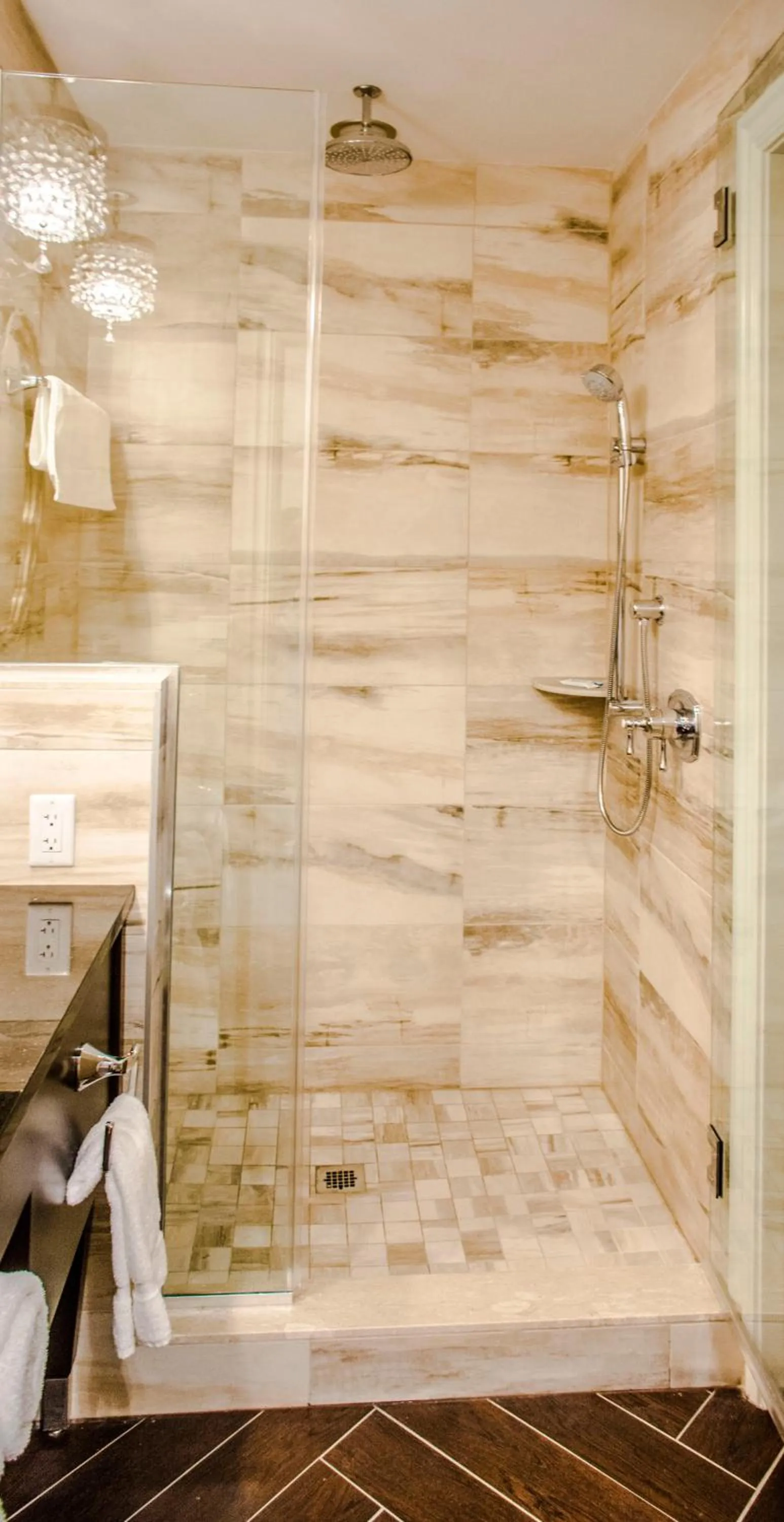 Bathroom in The Delavan Hotel