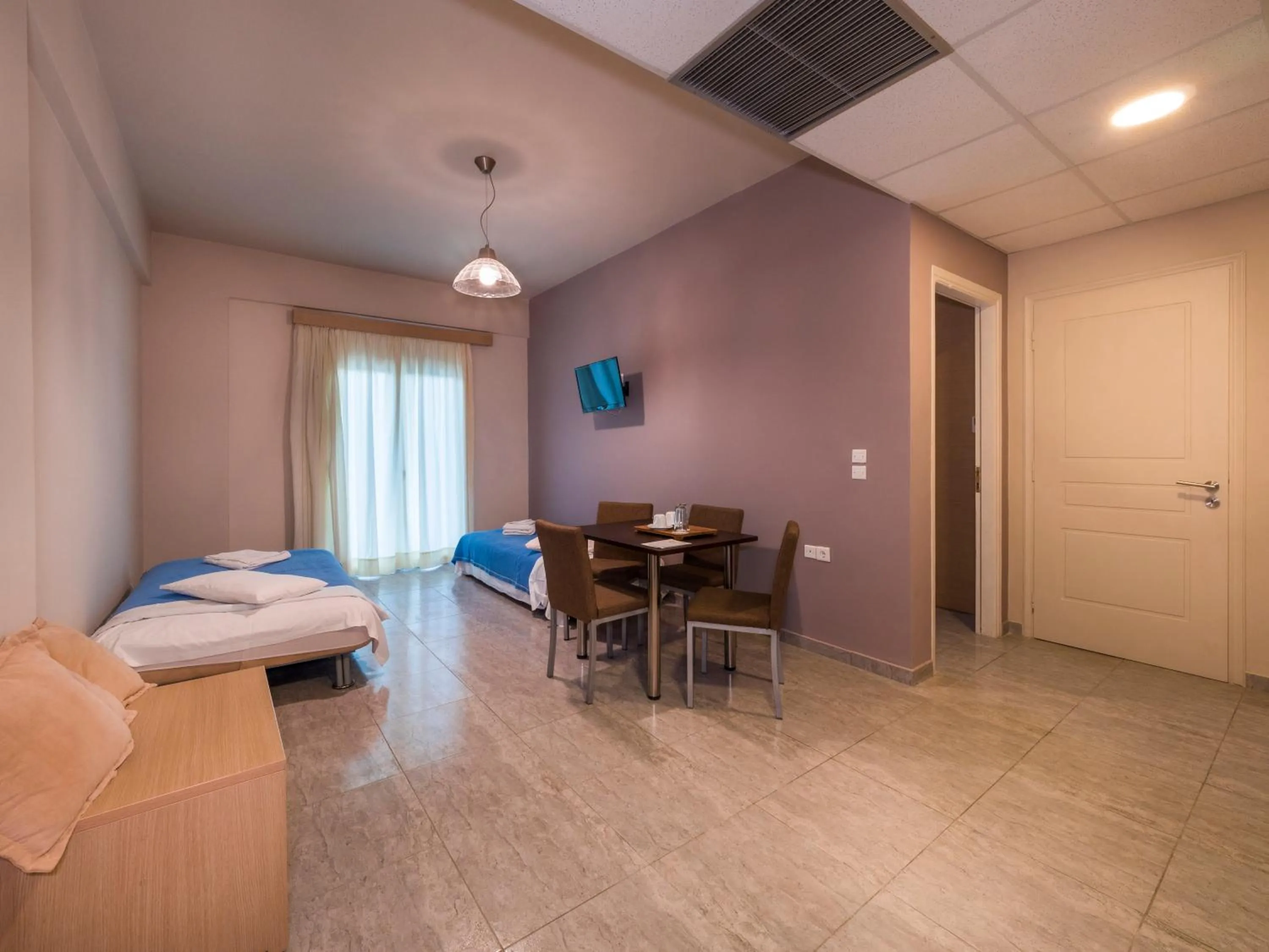 Living room, Bed in Paradise Resort