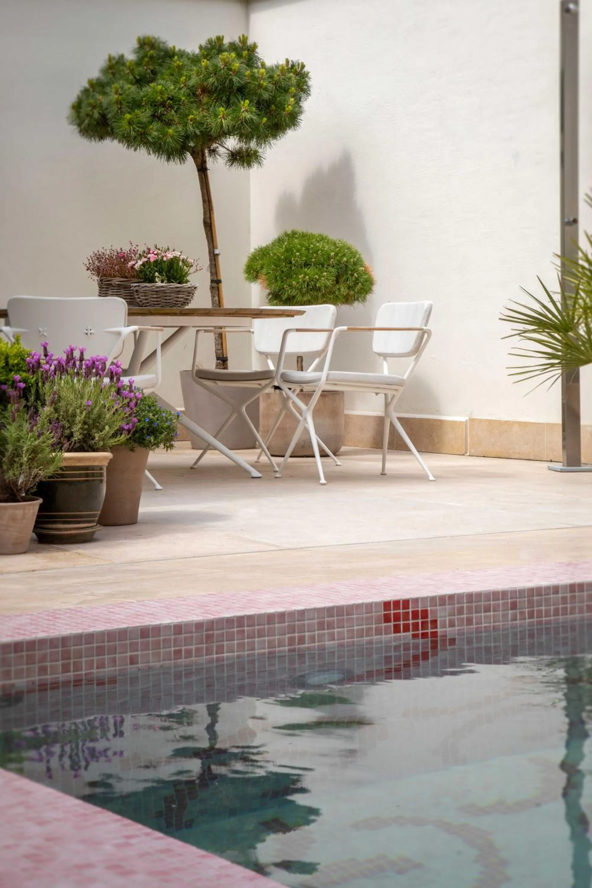 Pool view in ABC Hotel