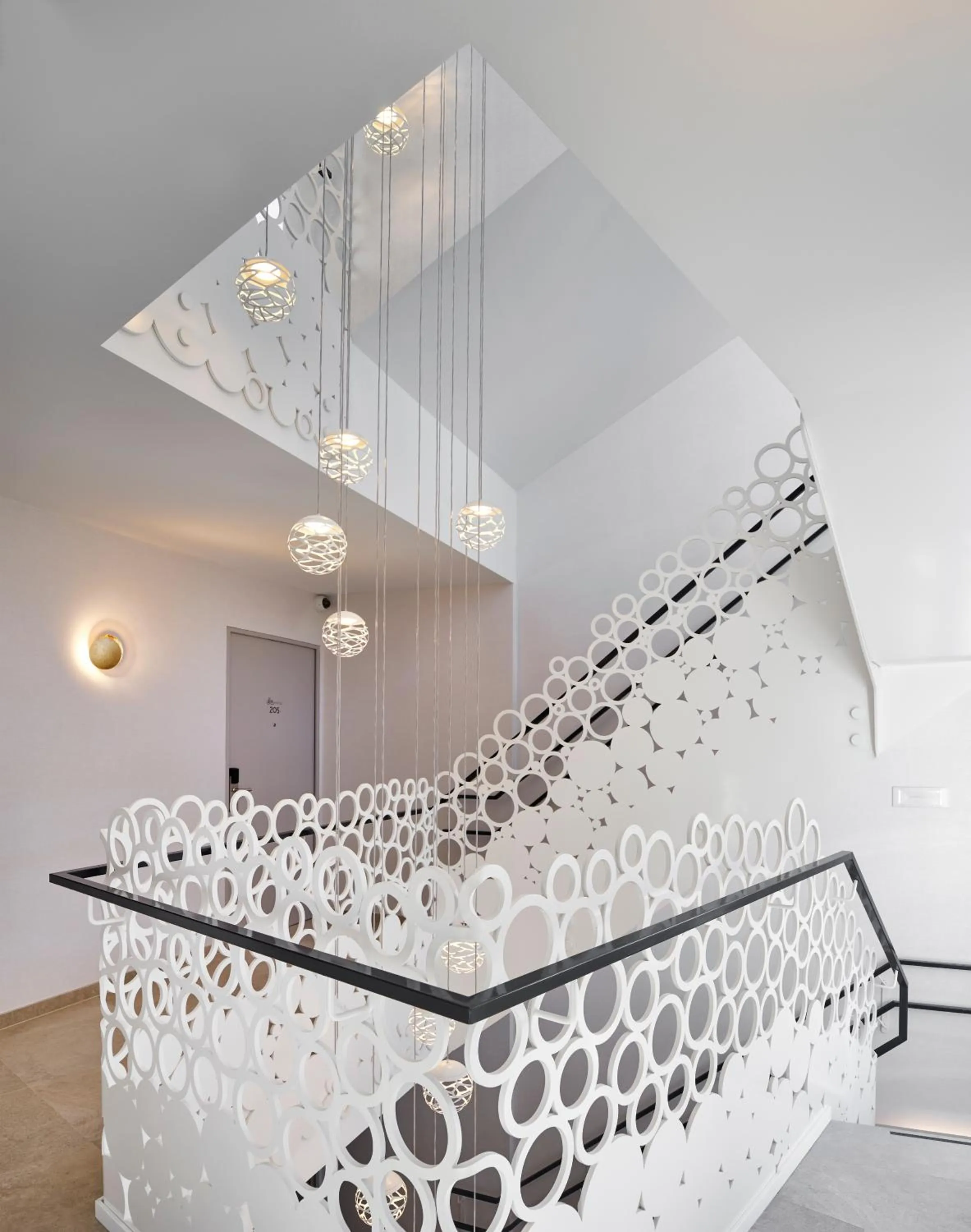 Lobby or reception, Bed in ABC Hotel