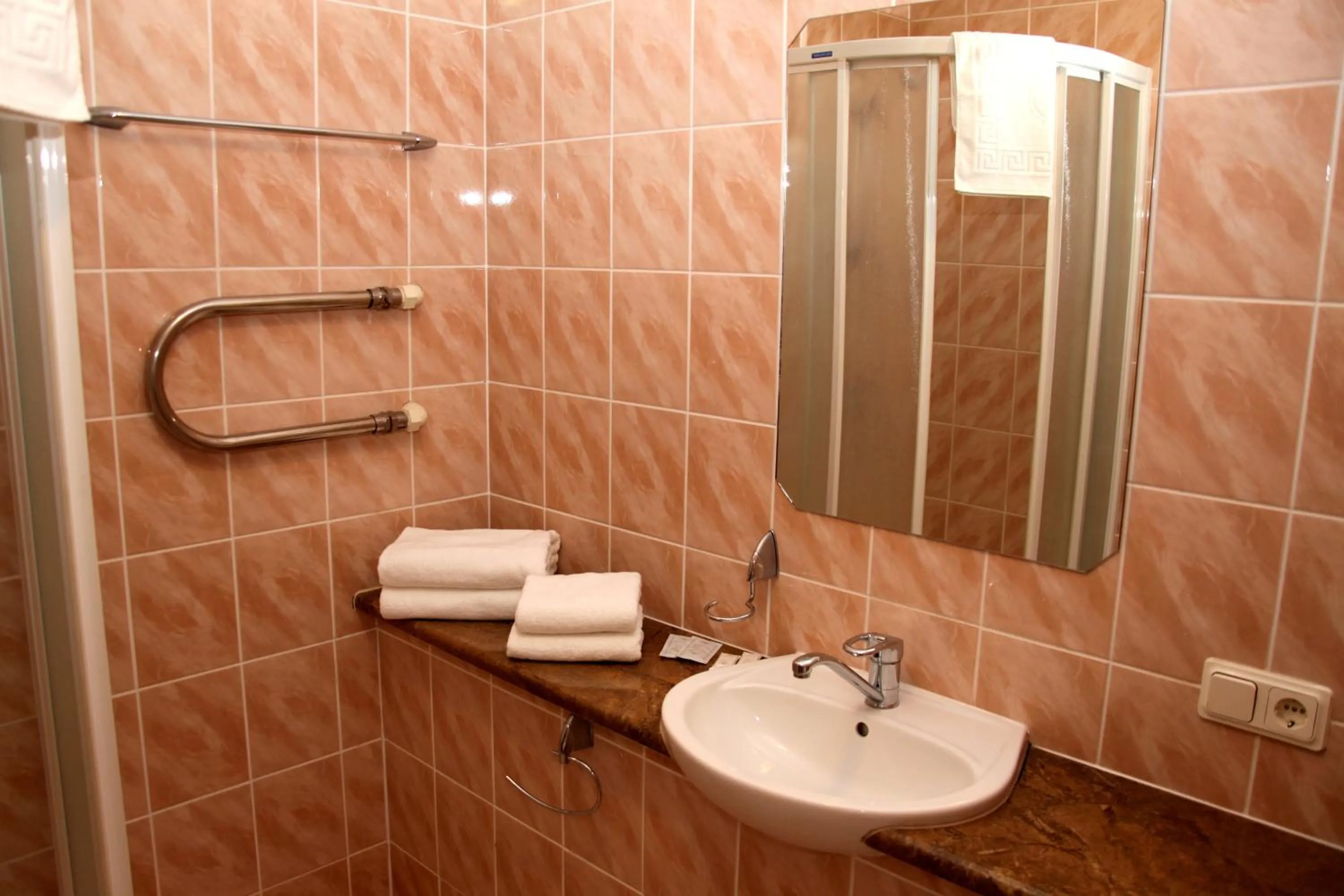 Shower in Hotel Dobele