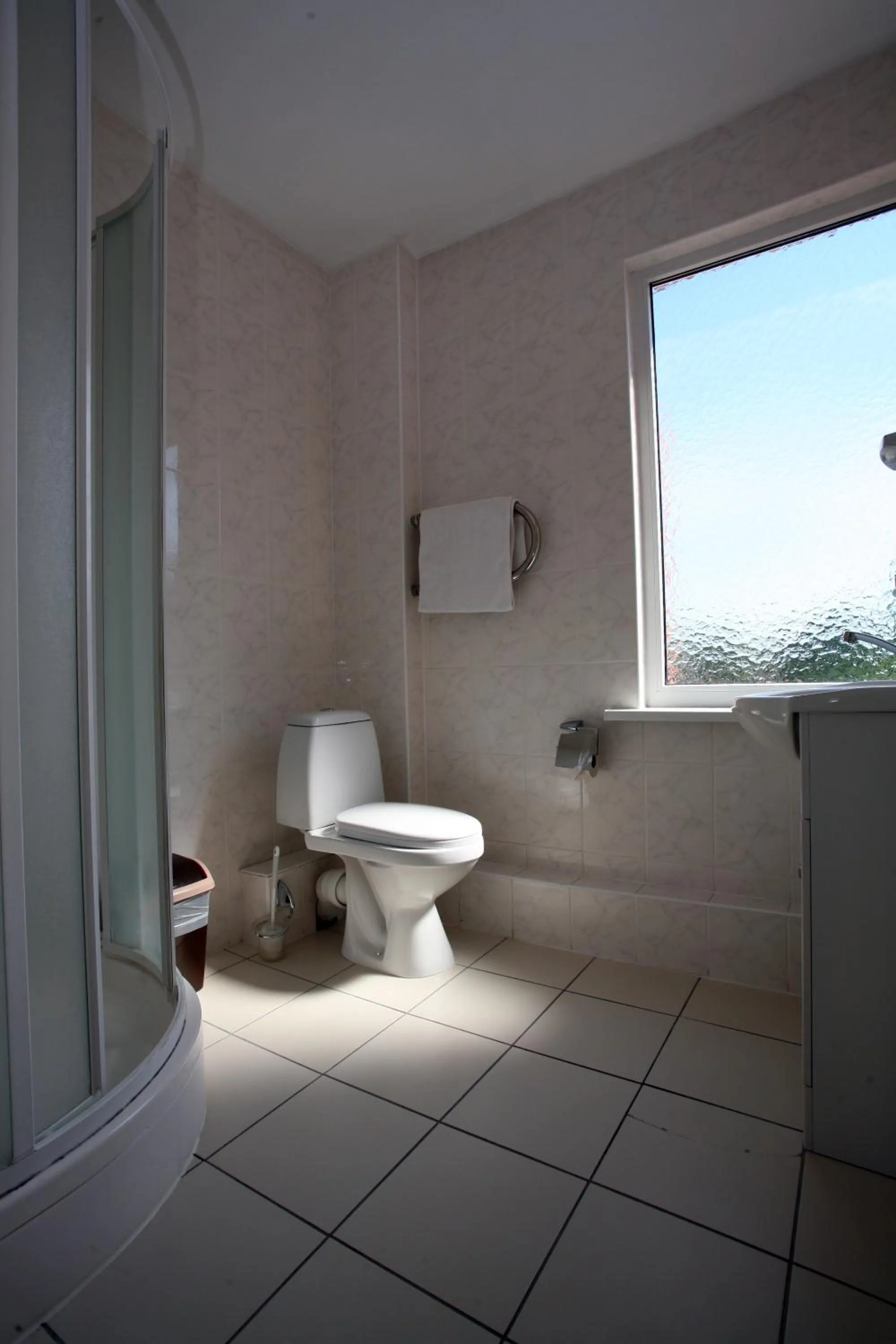 Shower in Hotel Dobele