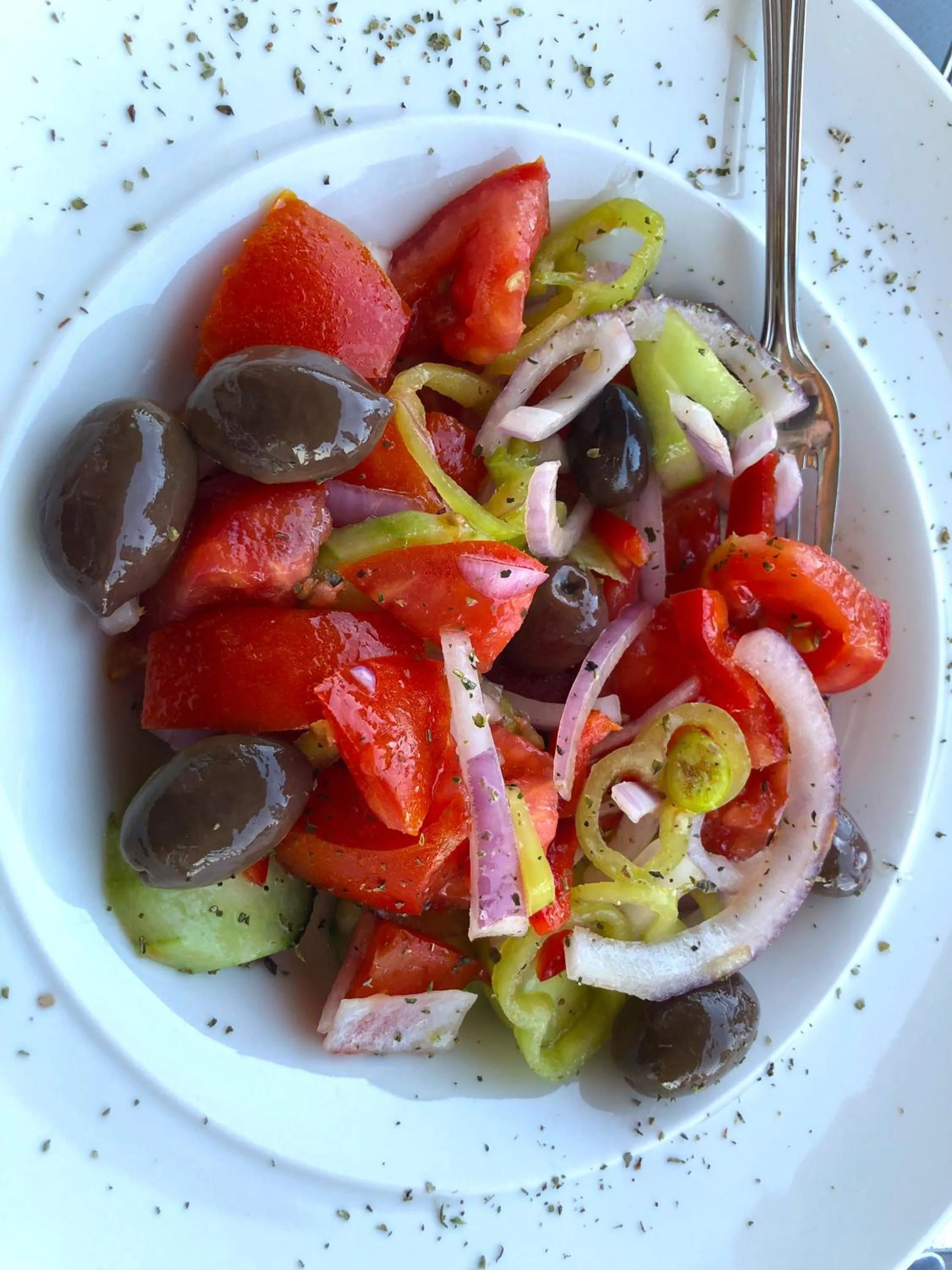 Food close-up in Hotel Villa Sevasti