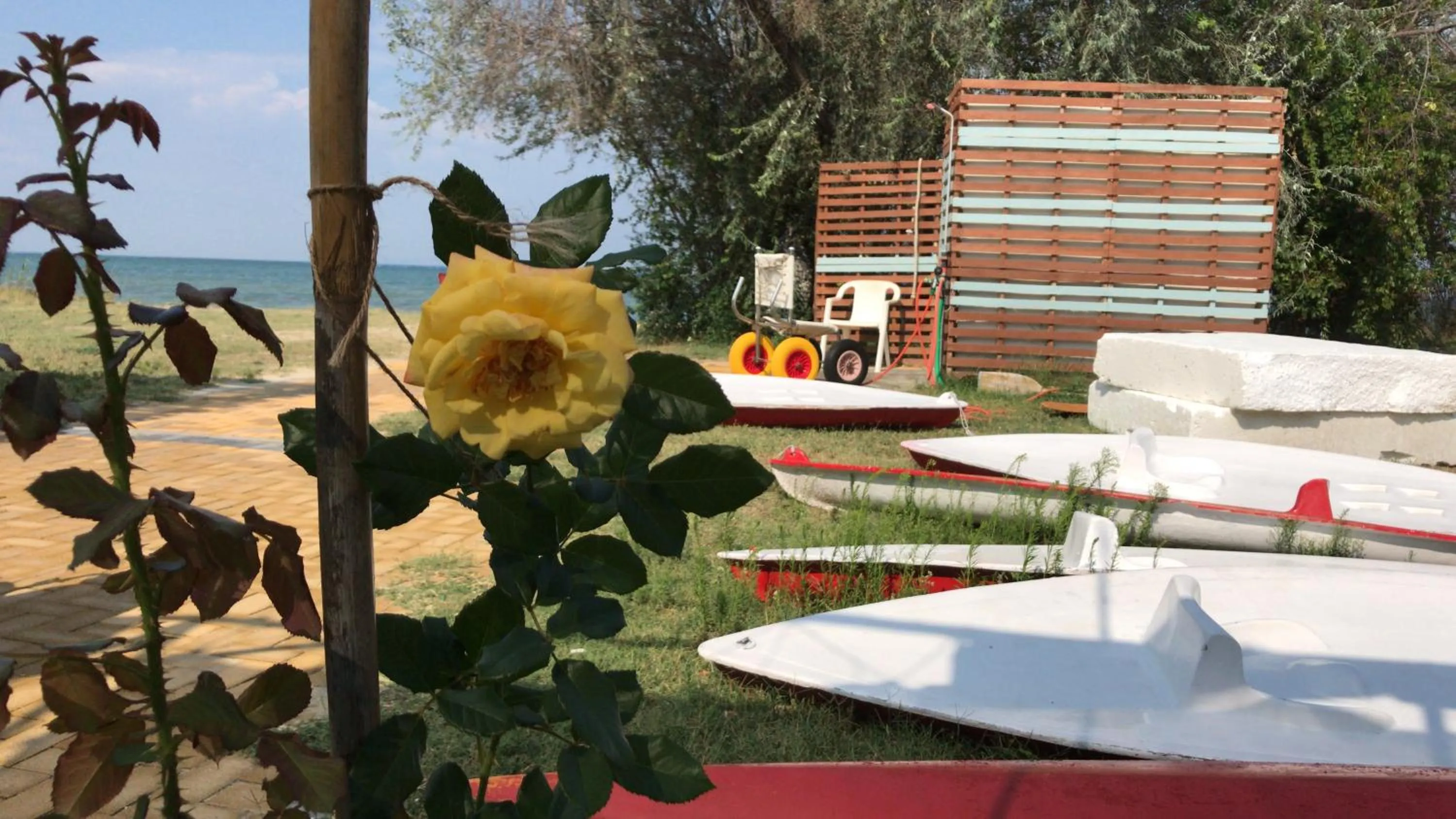 Beach in Hotel Villa Sevasti