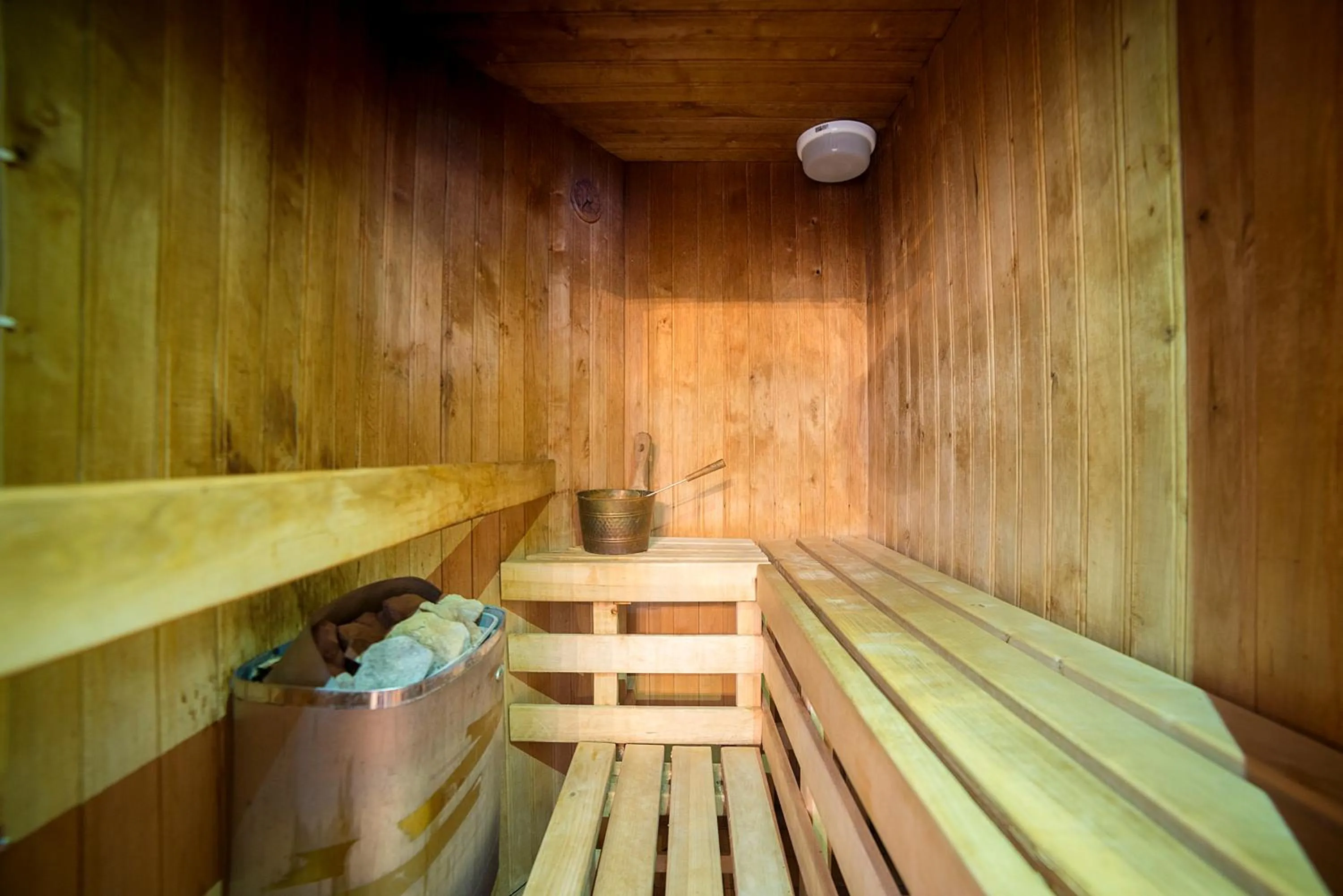 Sauna in Marcienas Muiza & SPA