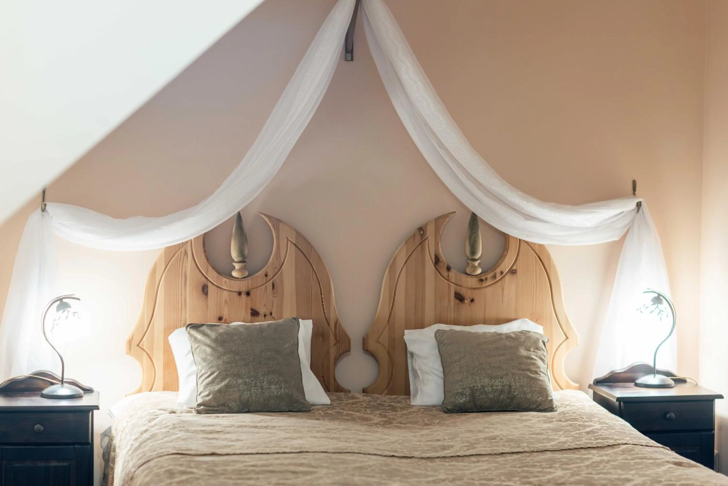 Bed in Marcienas Muiza & SPA