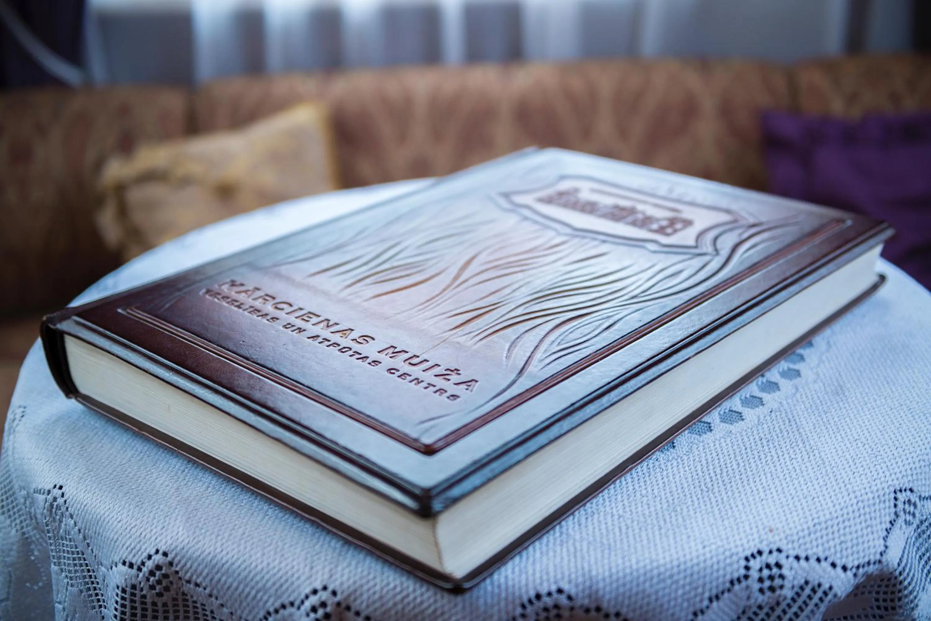 Decorative detail in Marcienas Muiza & SPA