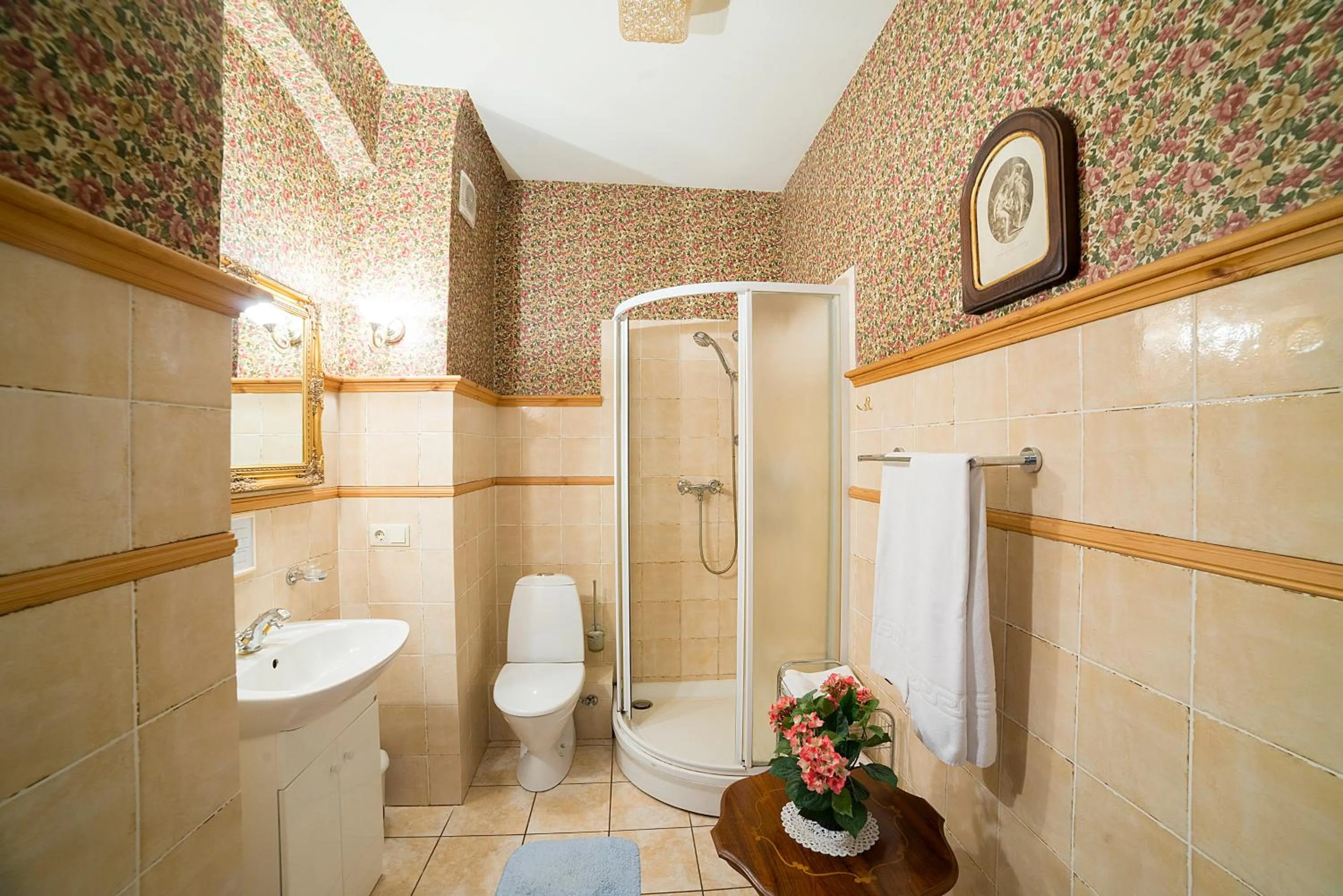 Bathroom in Marcienas Muiza & SPA