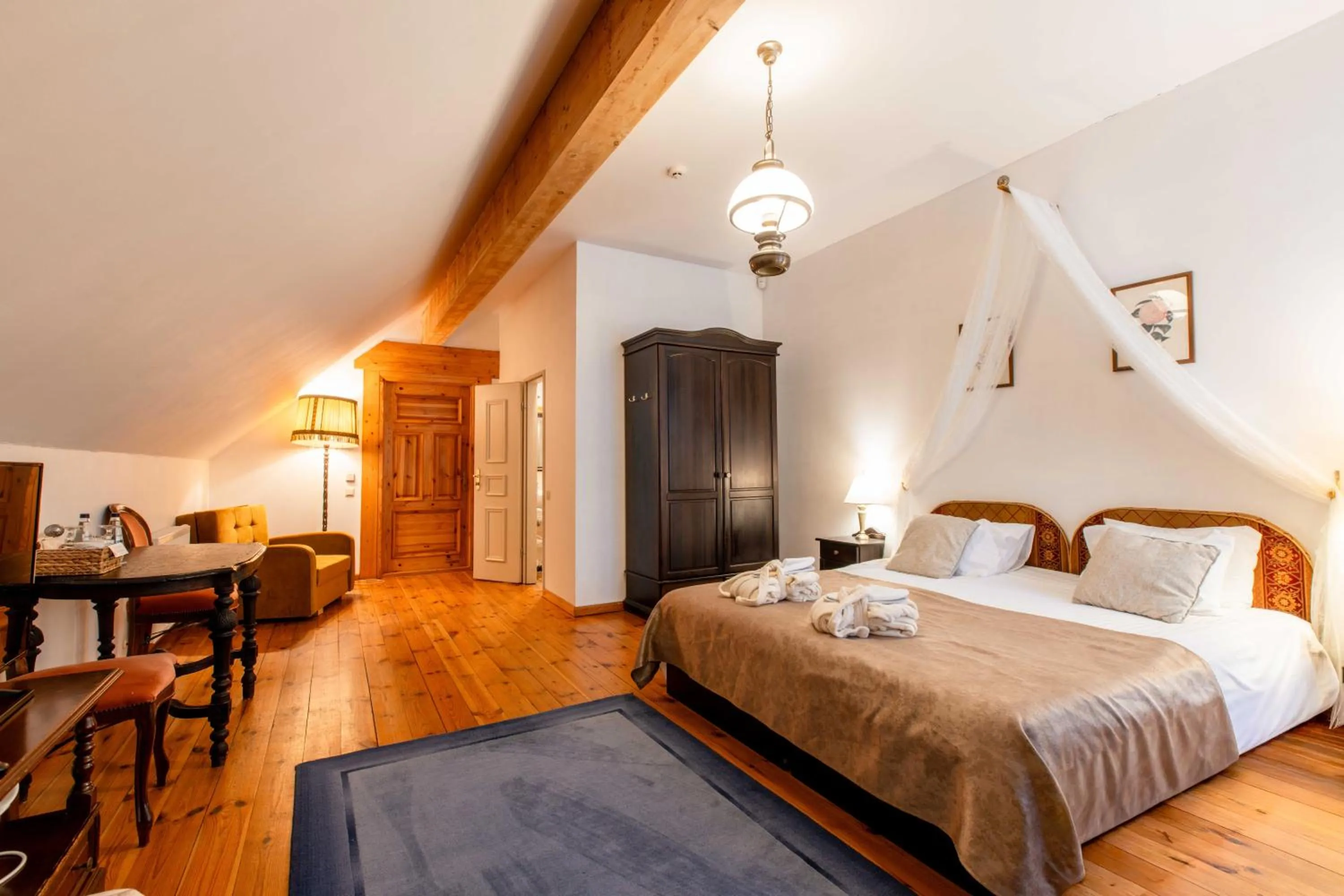 Bed in Marcienas Muiza & SPA