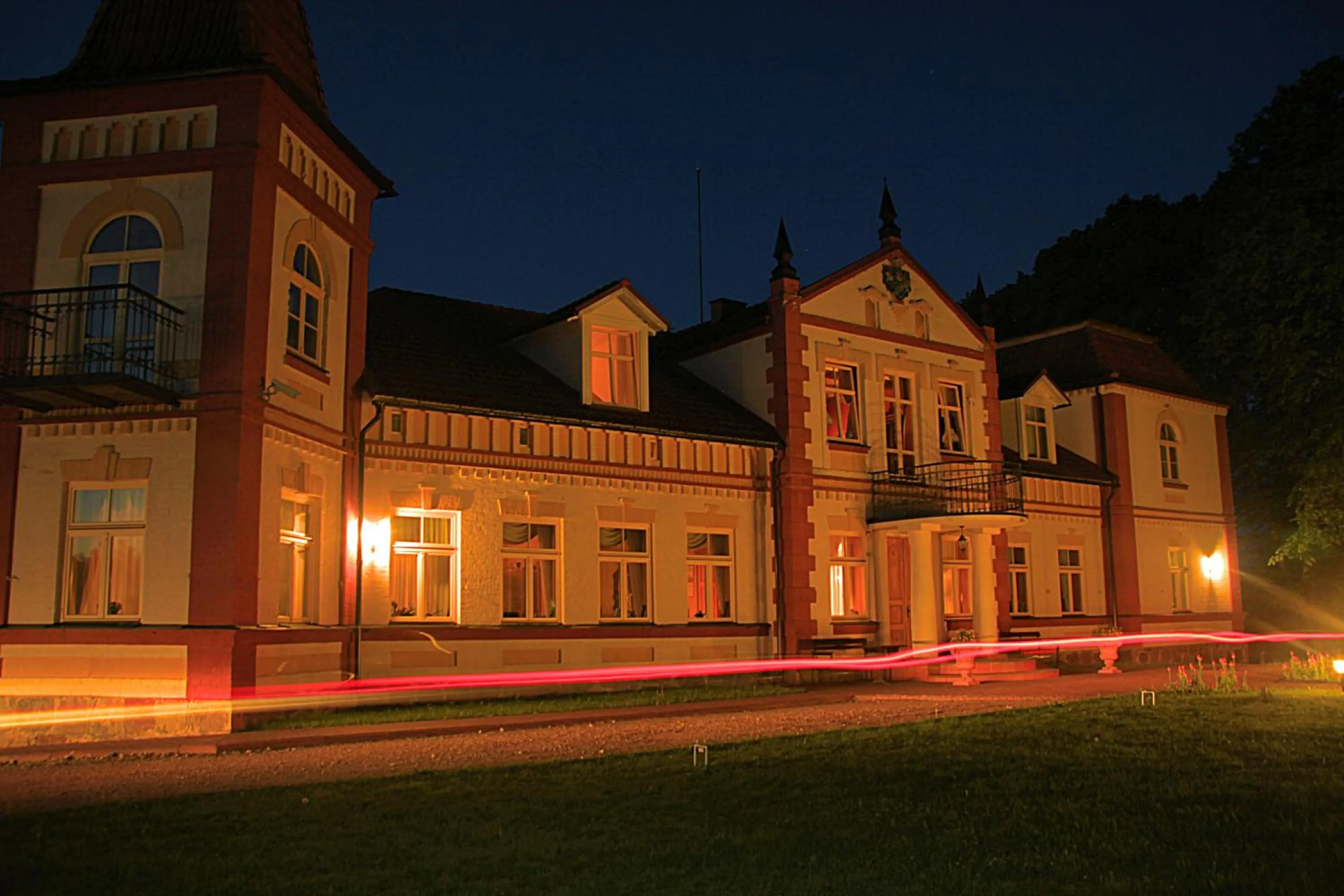 Facade/entrance in Marcienas Muiza & SPA