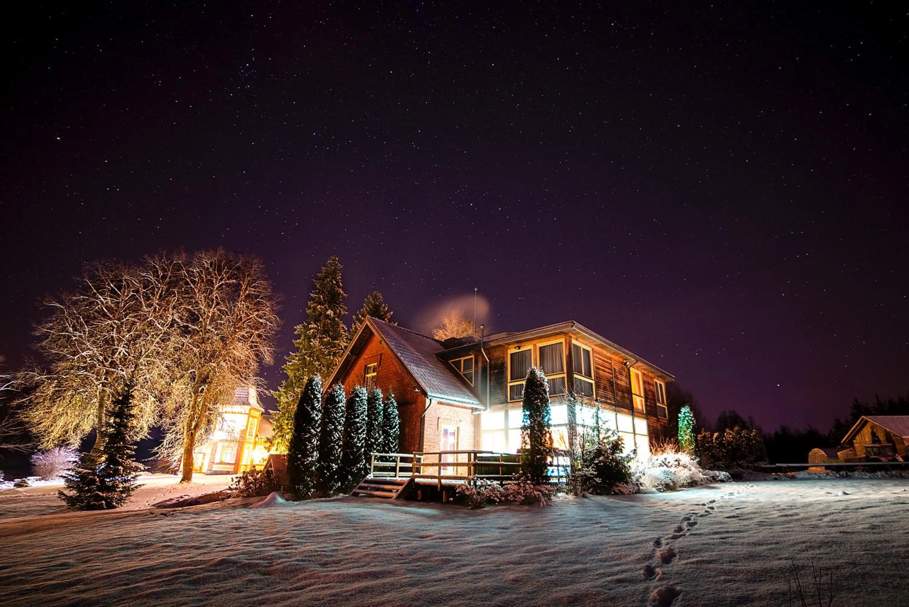 Winter in Marcienas Muiza & SPA