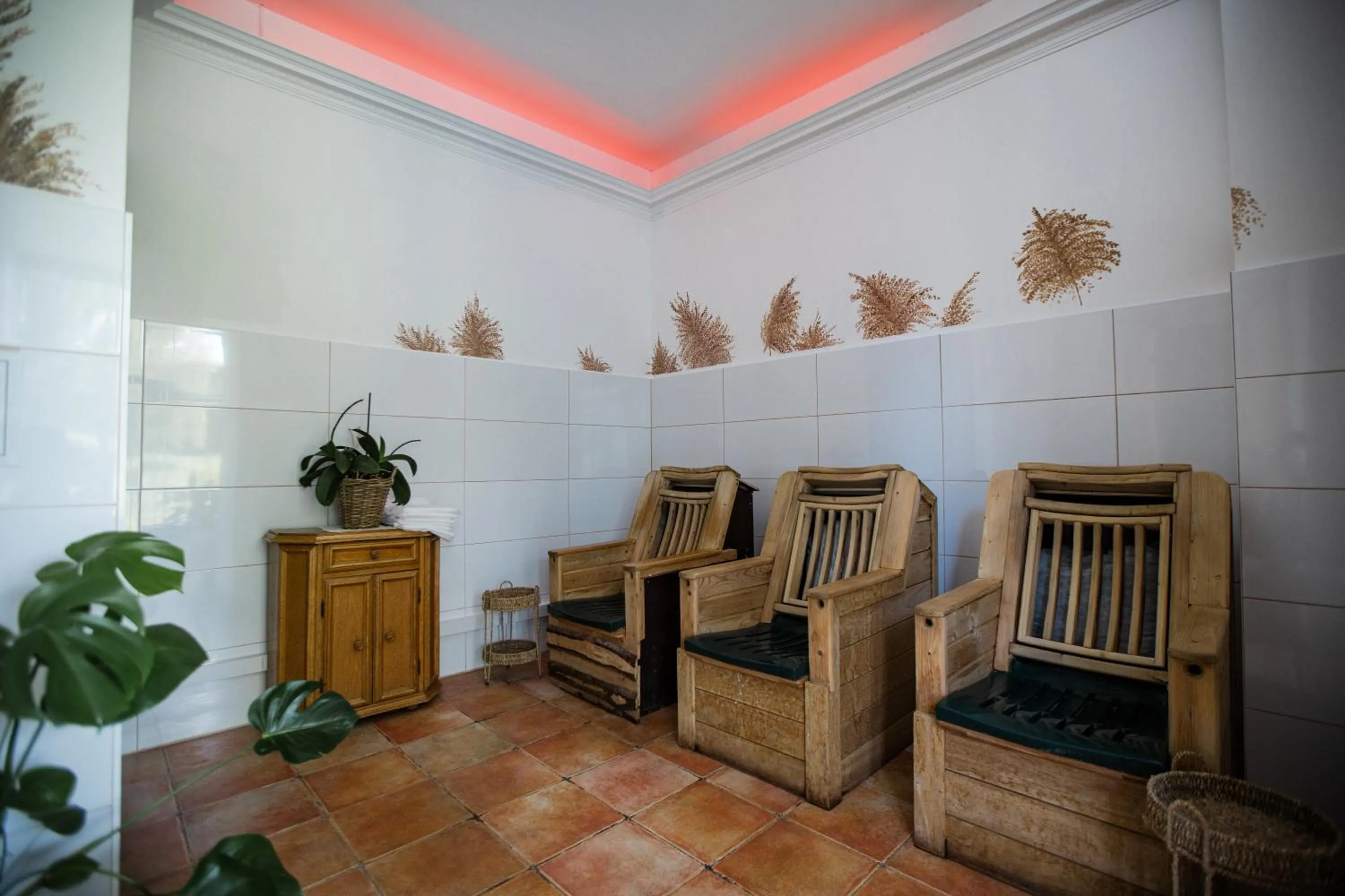 Sauna in Marcienas Muiza & SPA
