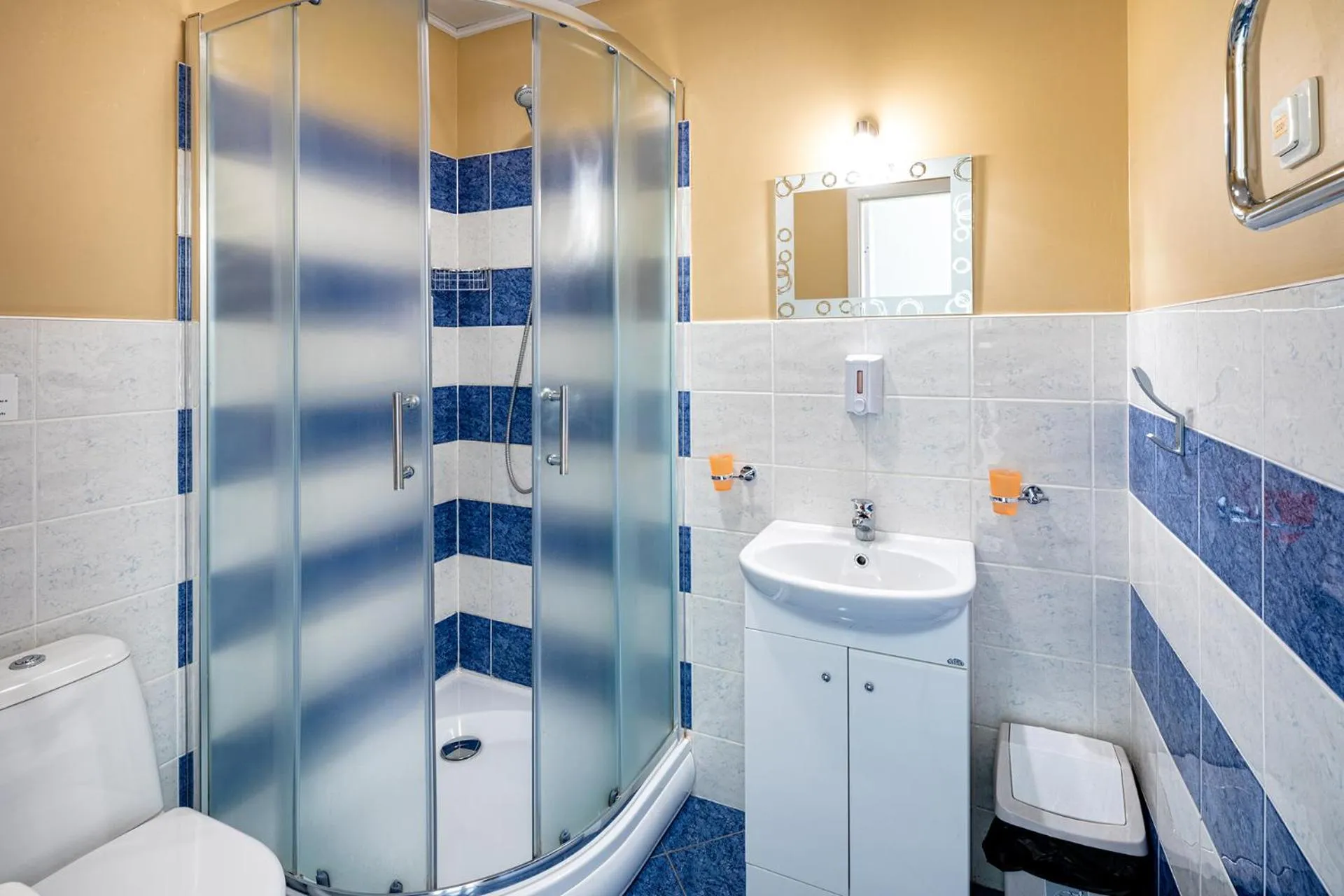 Shower in Biplan Hotel