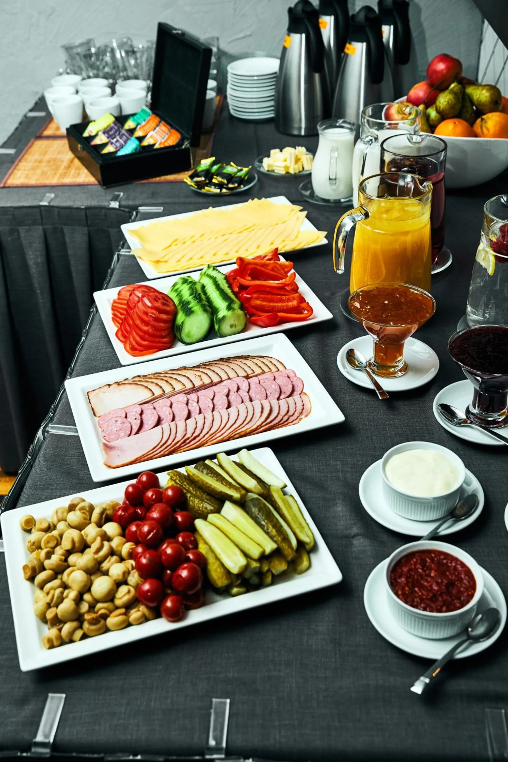 Breakfast in PRIMO Hotel Riga