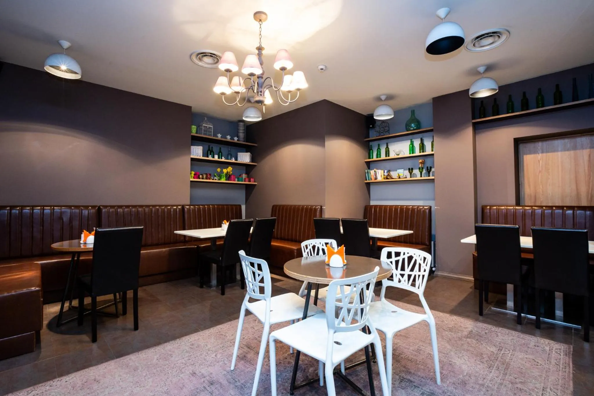 Dining area in PRIMO Hotel Riga