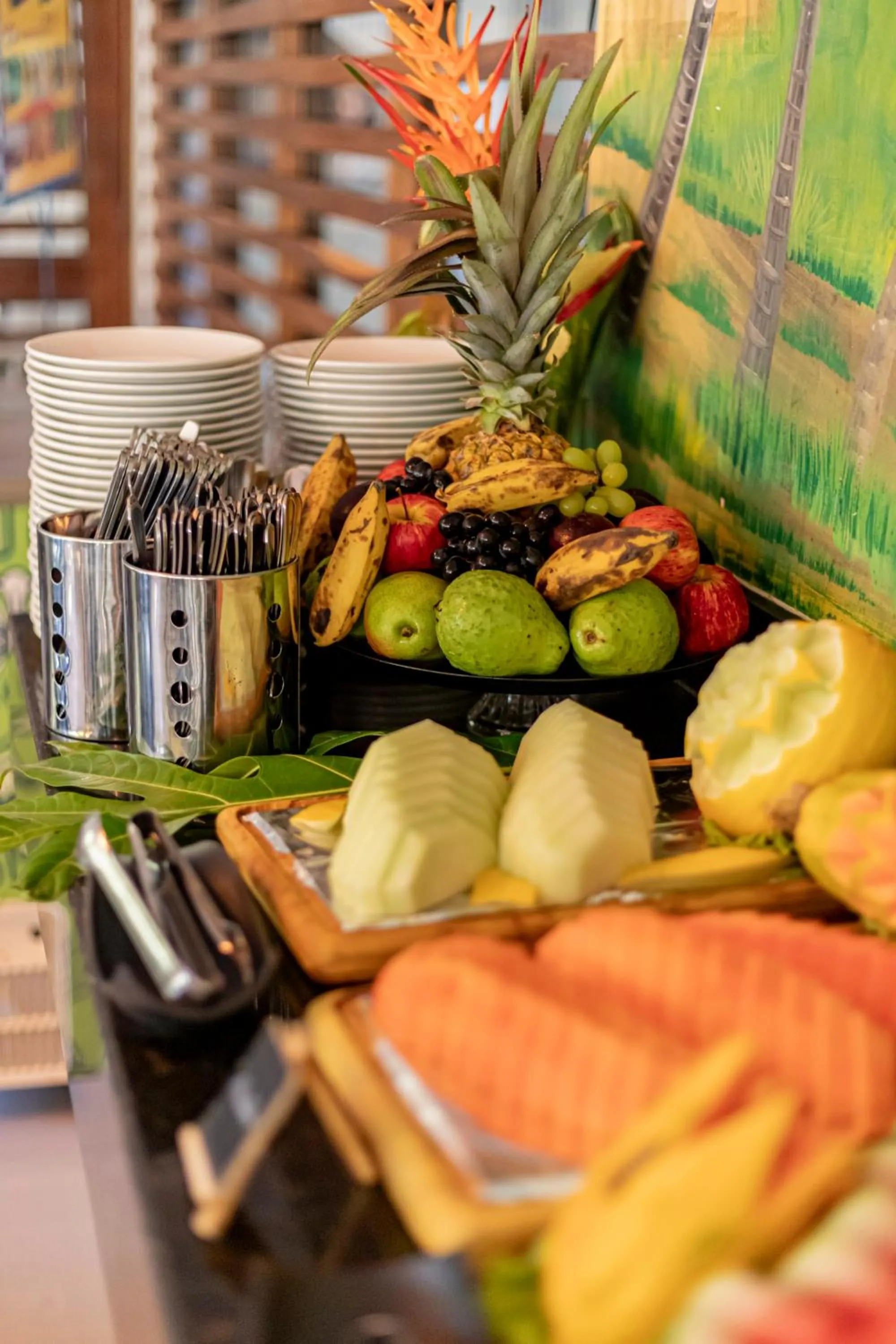 Breakfast in Pousada Ponta de Mangue